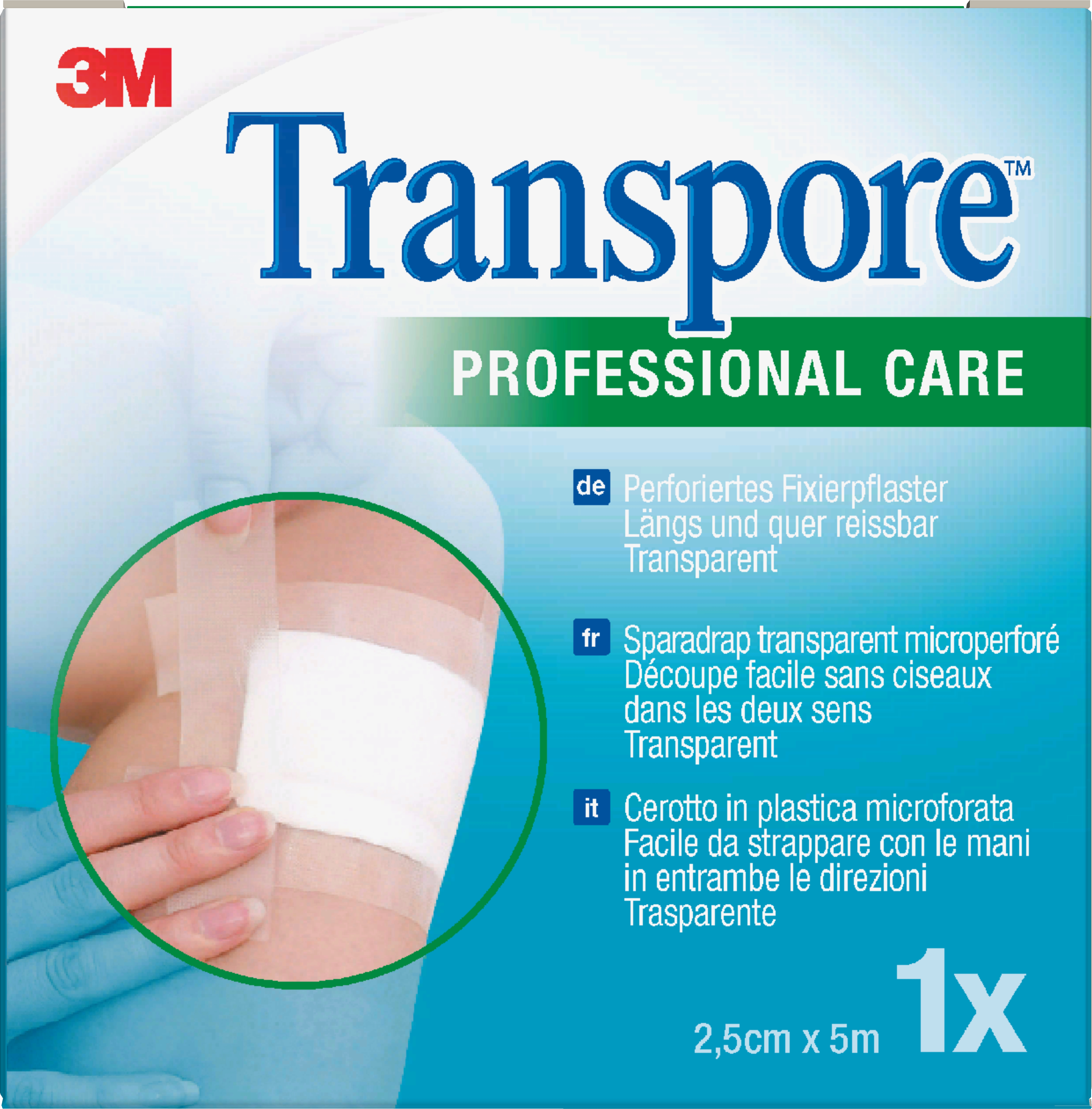 3M Transpore Refill 25 mm x 5 m