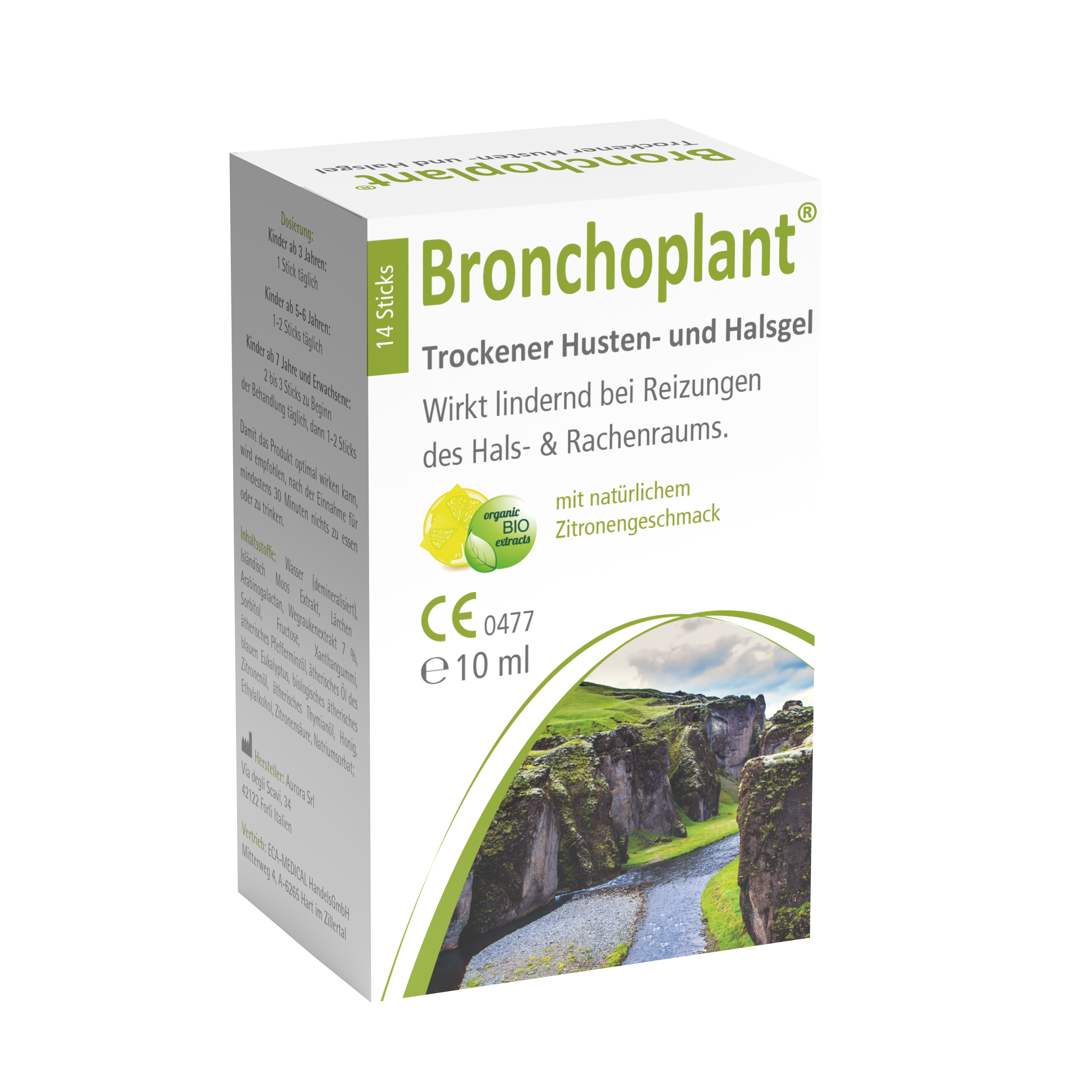 Bronchoplant® Trockener Husten- und Halsgel