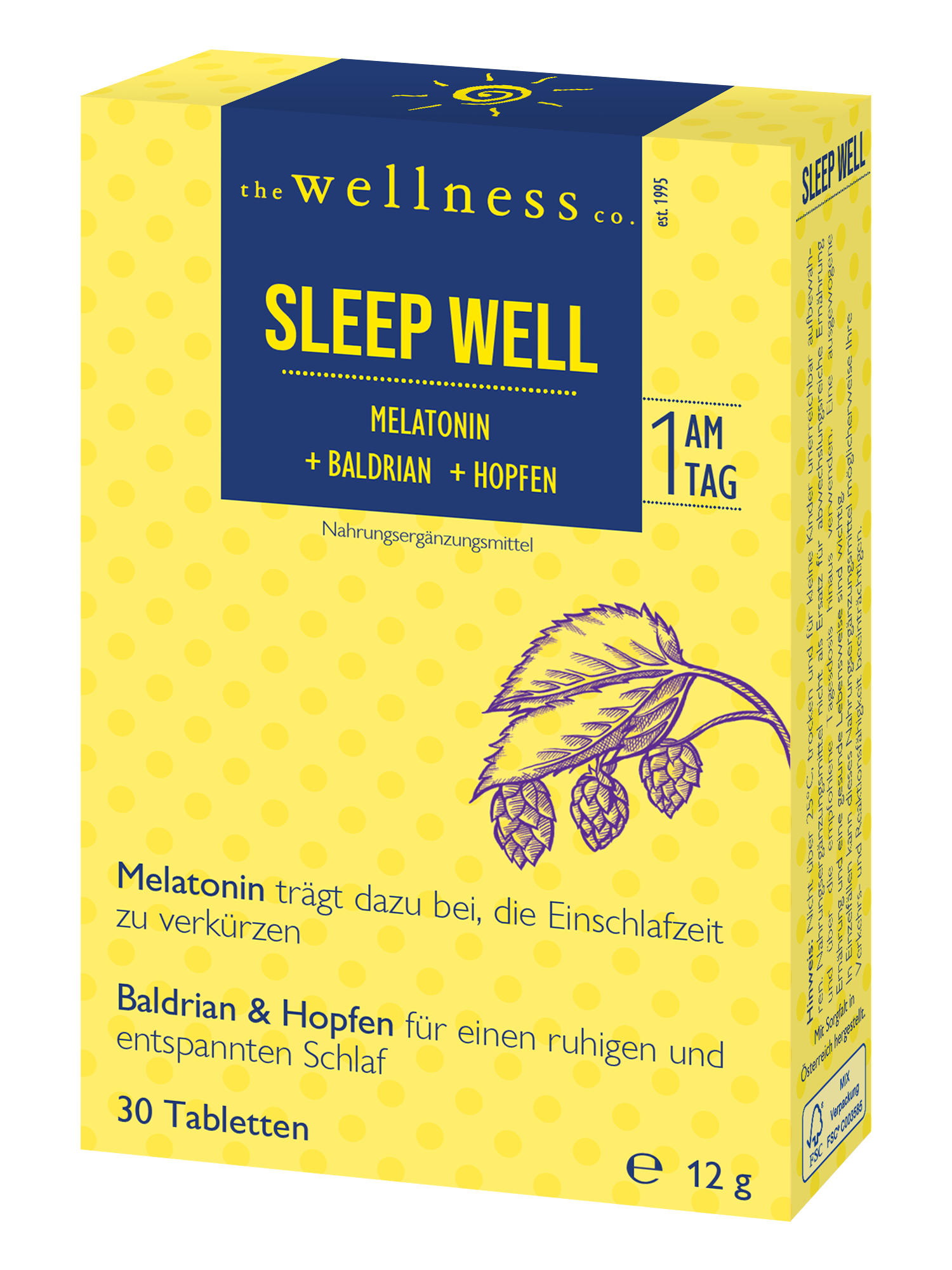 Wellness Sleep Well Tabletten, 30 Stück pro Packung