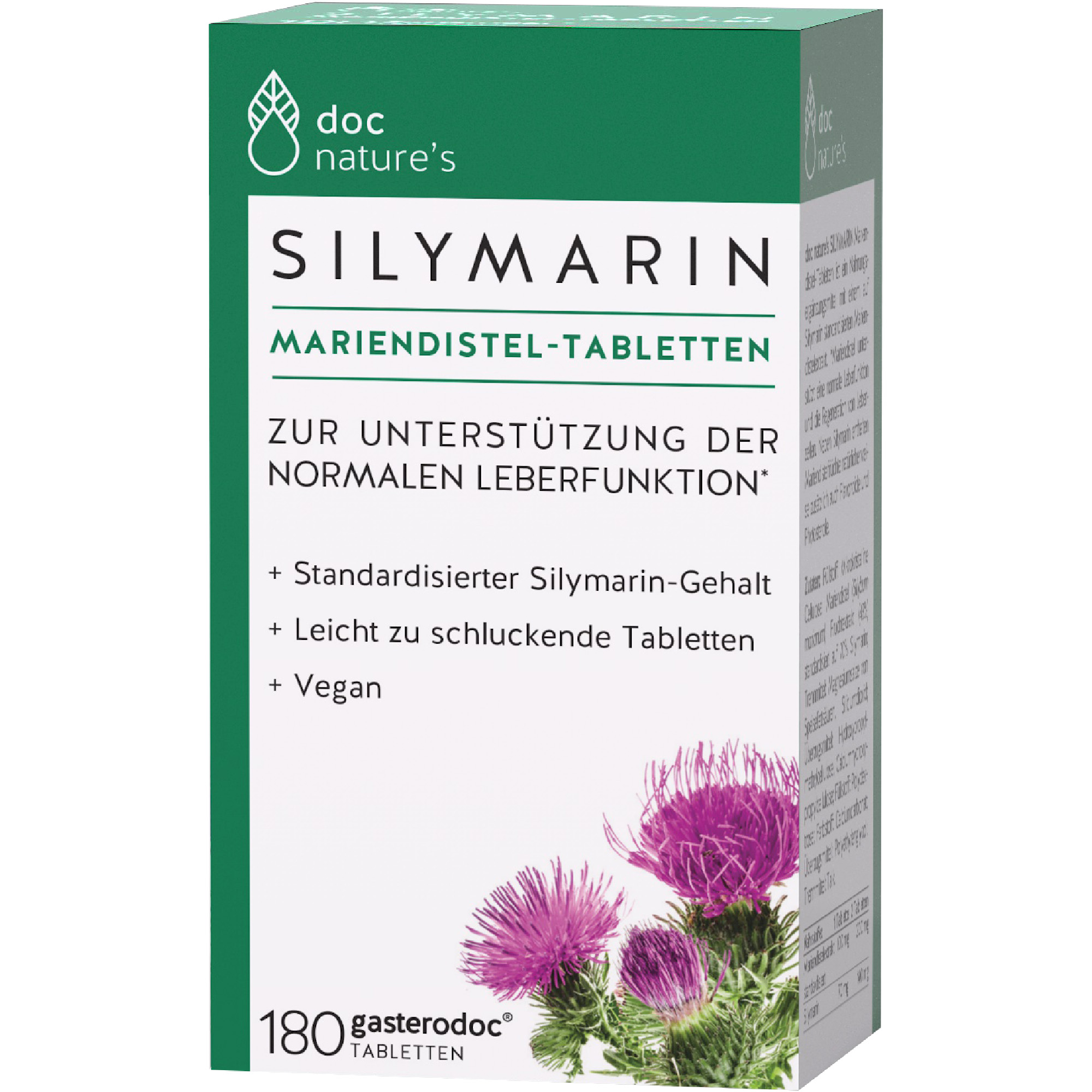 doc nature‘s SILYMARIN  Mariendistel-Tabletten