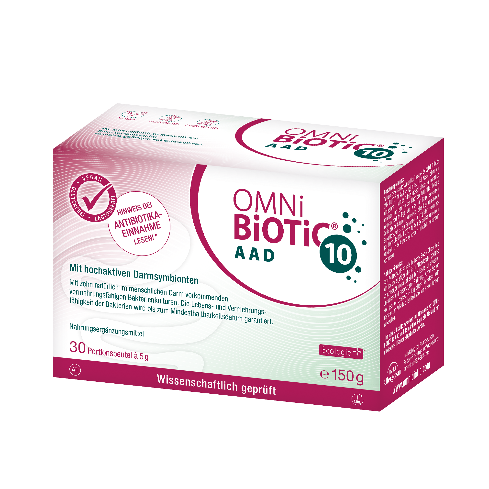 OMNi-BiOTiC® 10 AAD, 30 Sachets a 5g