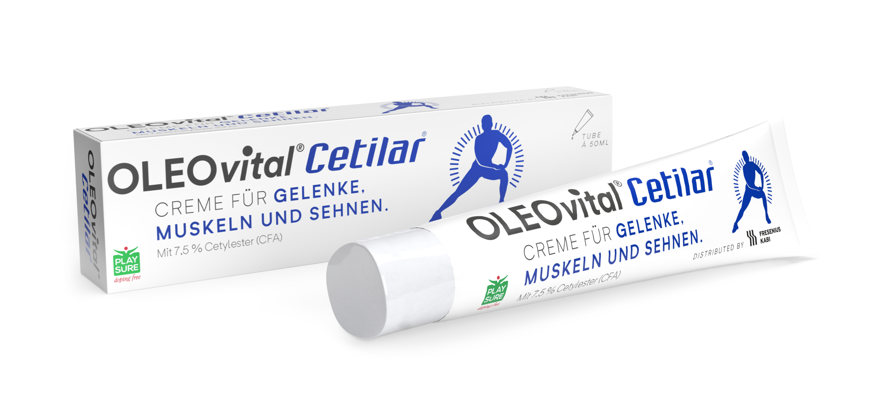 OLEOvital® Cetilar®  Creme für Gelenke, Muskeln und Sehne