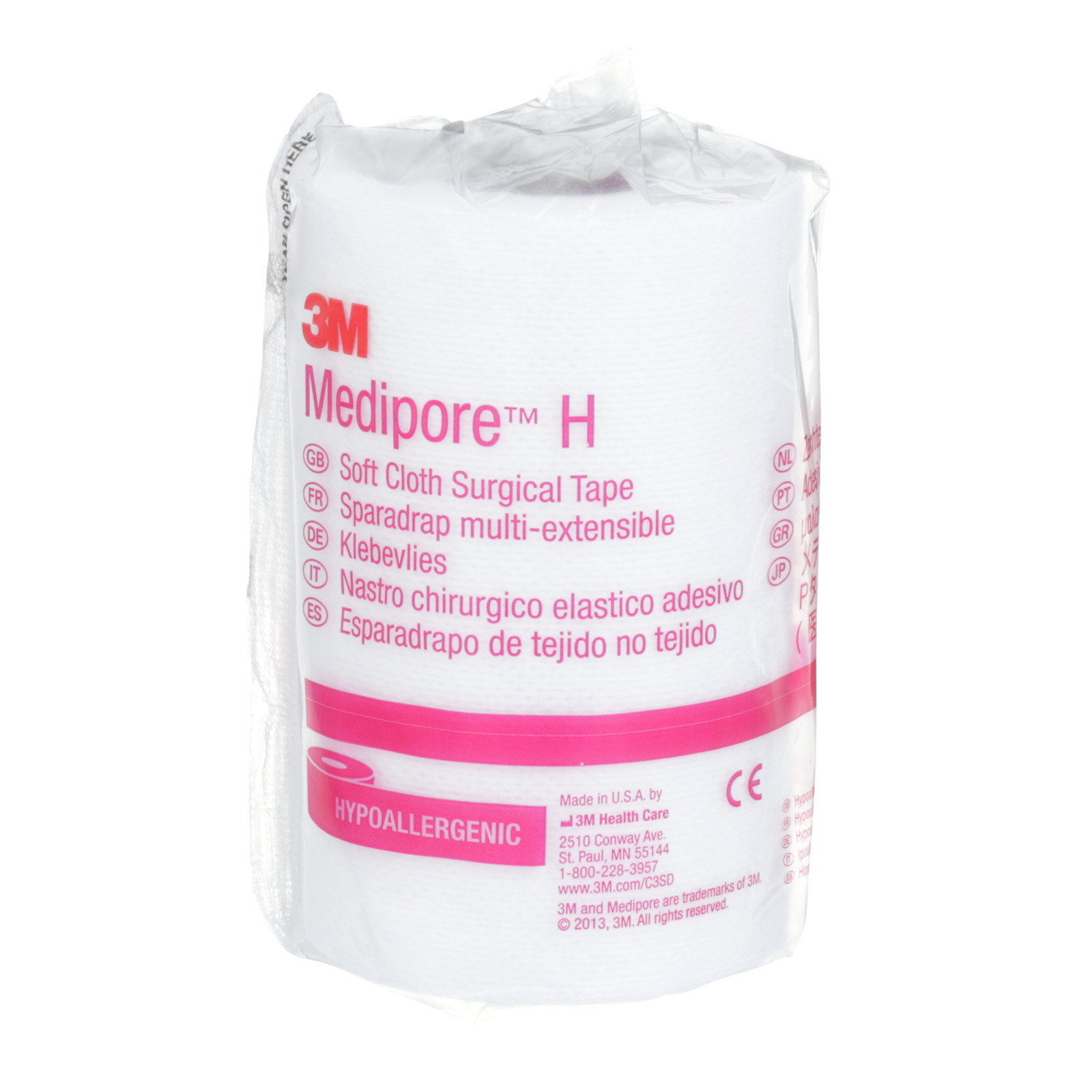 3M™ Medipore™ H Fixationsvlies perforiert, 2864, 10 cm x 9,1 m 12/Packung