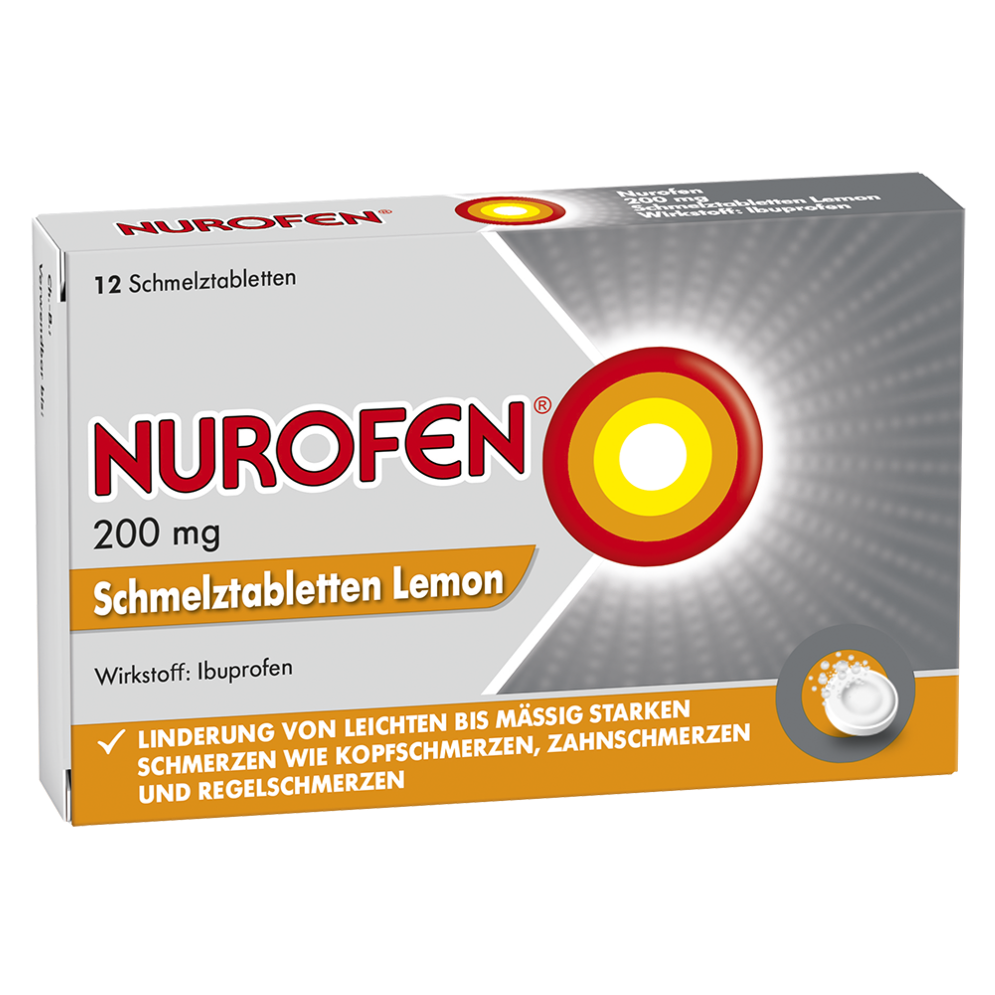 Nurofen 200 mg - Schmelztabletten Lemon