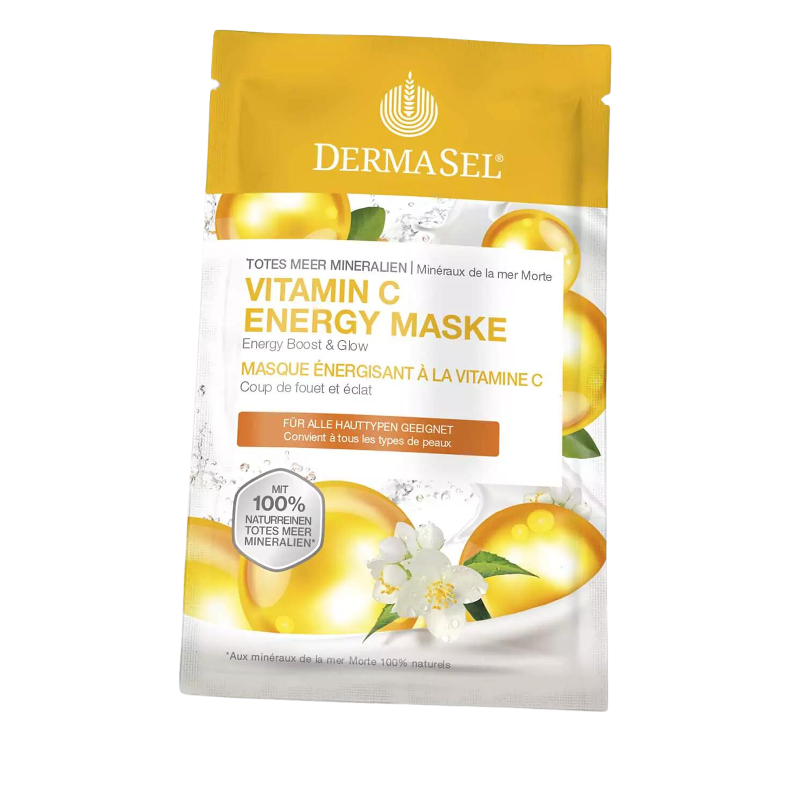 DermaSel® Totes Meer Mineralien Vitamin C Energy Maske