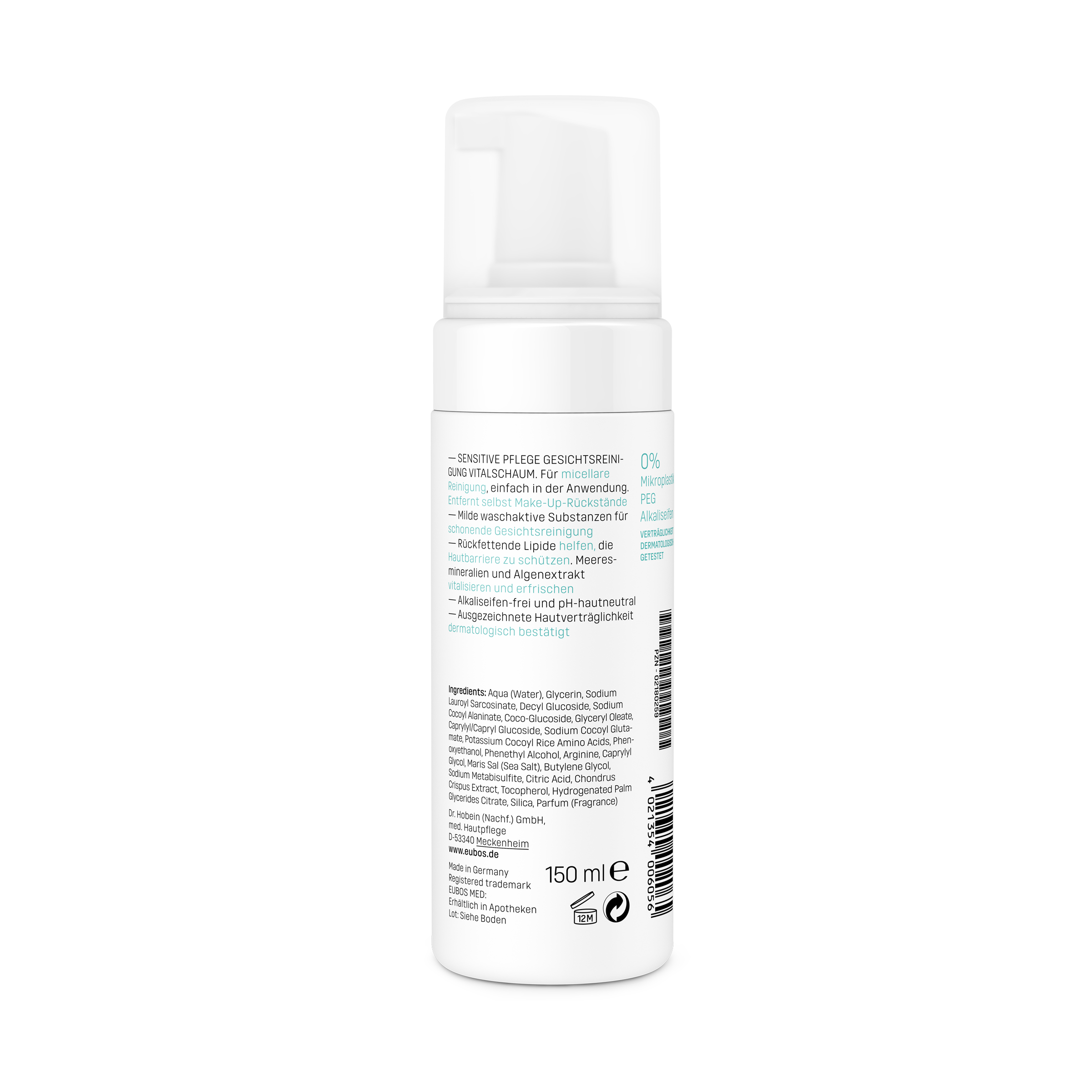 Eubos Sensitiv Vital Schaum 150ml