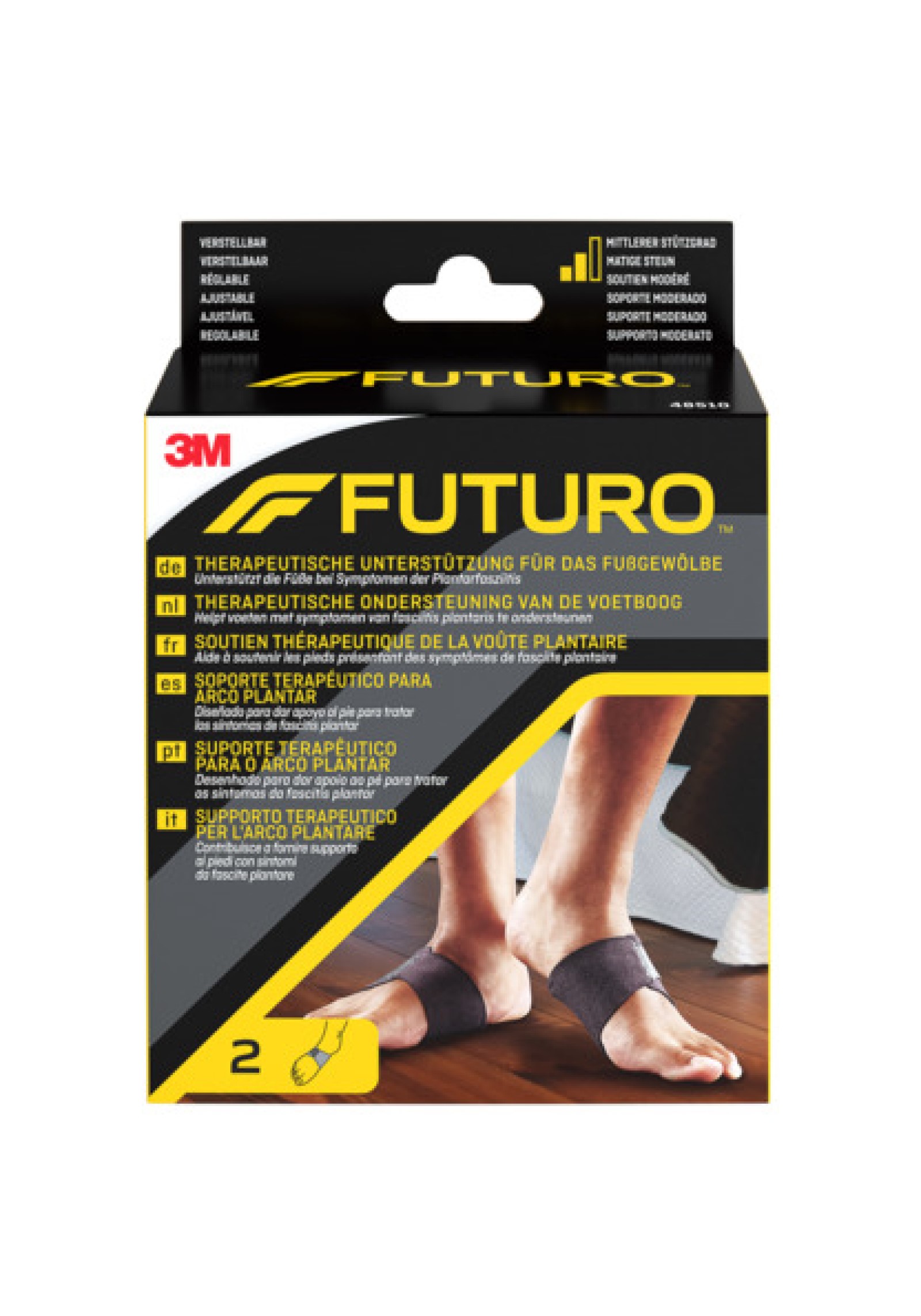 FUTURO™ Therapeutische Unterstützung für das Fußgewölbe 48510, Verstellbar