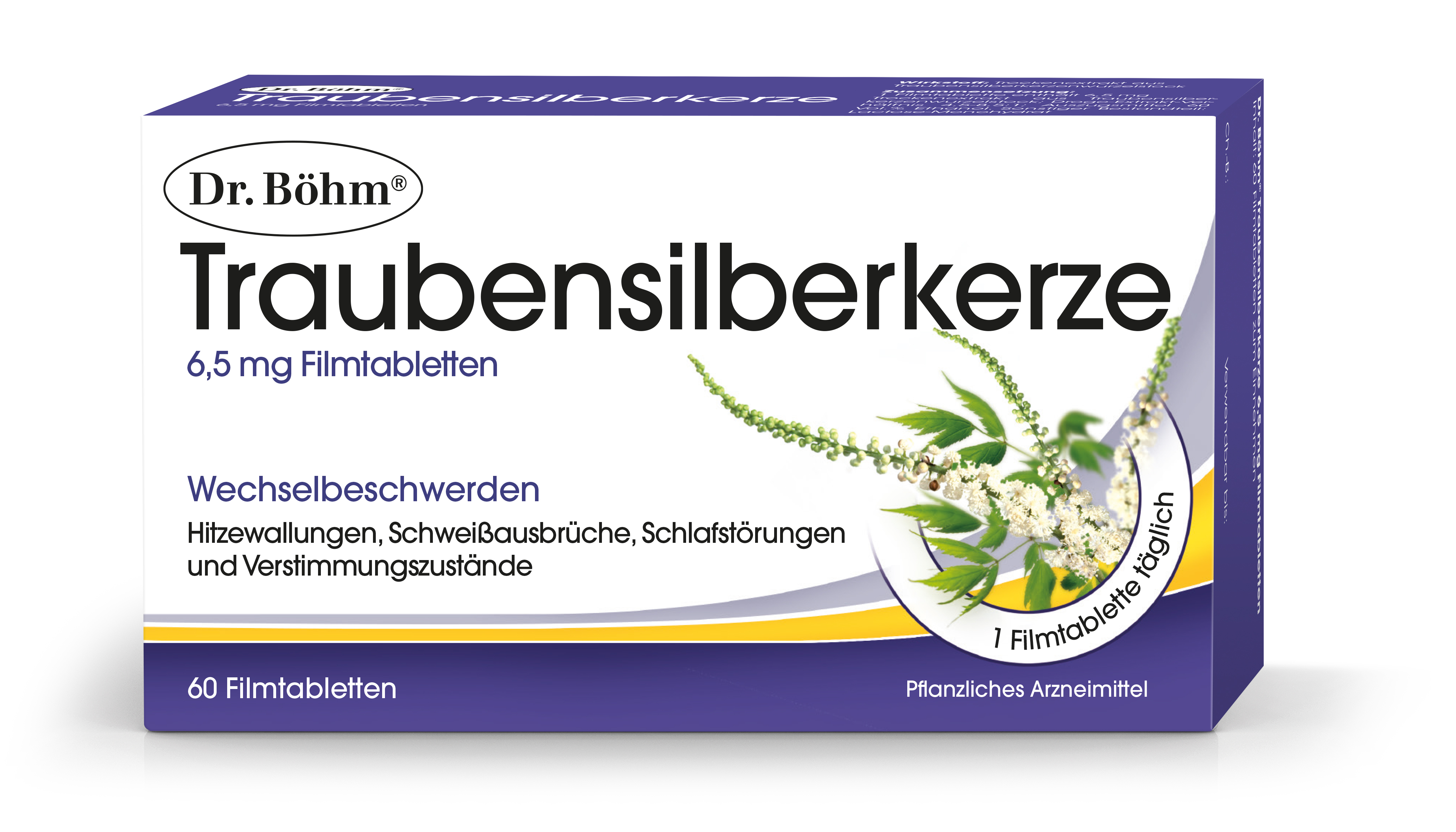 Dr. Böhm Traubensilberkerze 6,5 mg - Filmtabletten