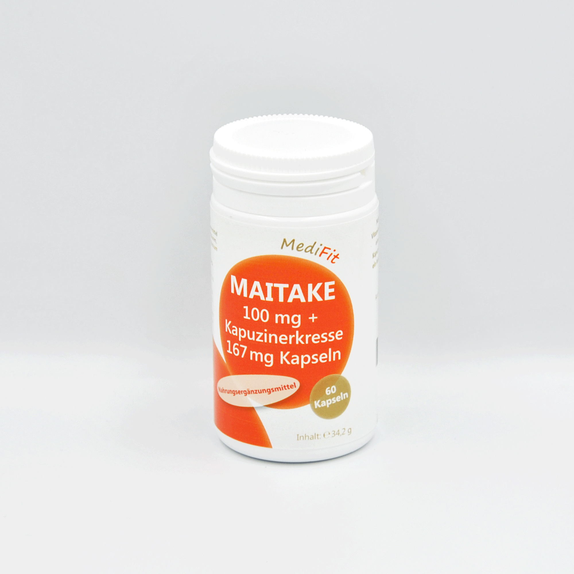 Maitake 100 mg + Kapuzinerkresse 167 mg Kapseln