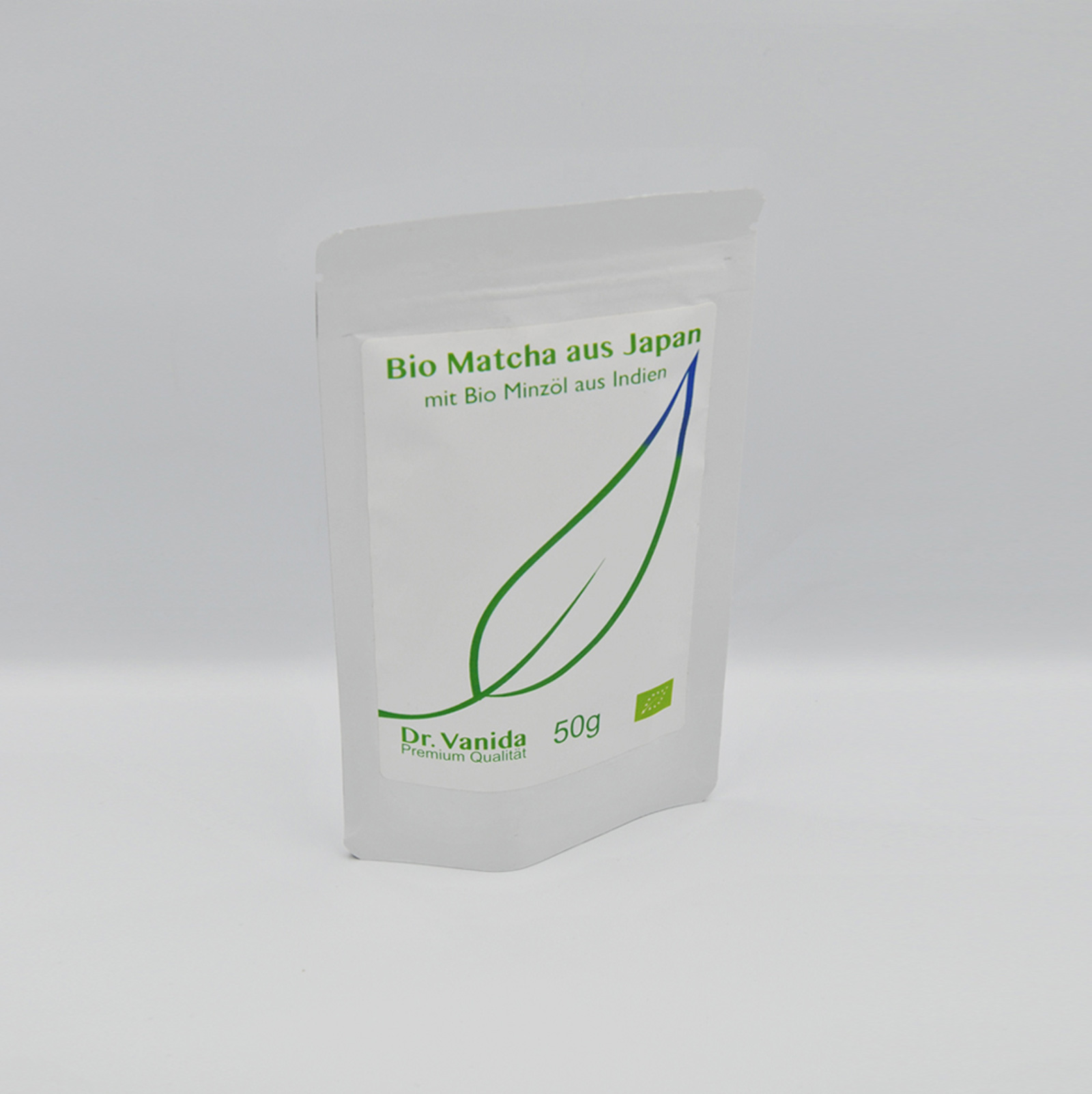 Bio Premium Japan Matcha mit Bio Minzöl 50g