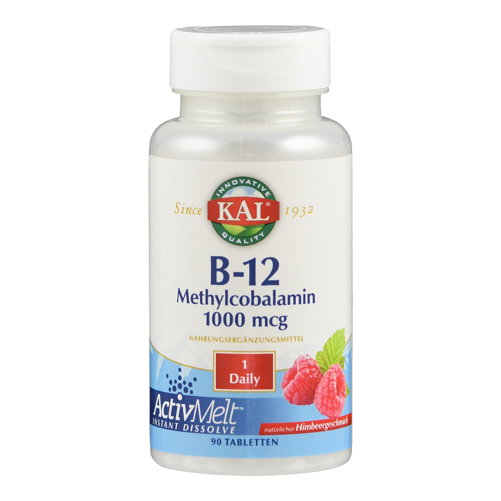 Supplementa Methylcobalamin Vitamin B12 ActivMelt Lutschtabletten