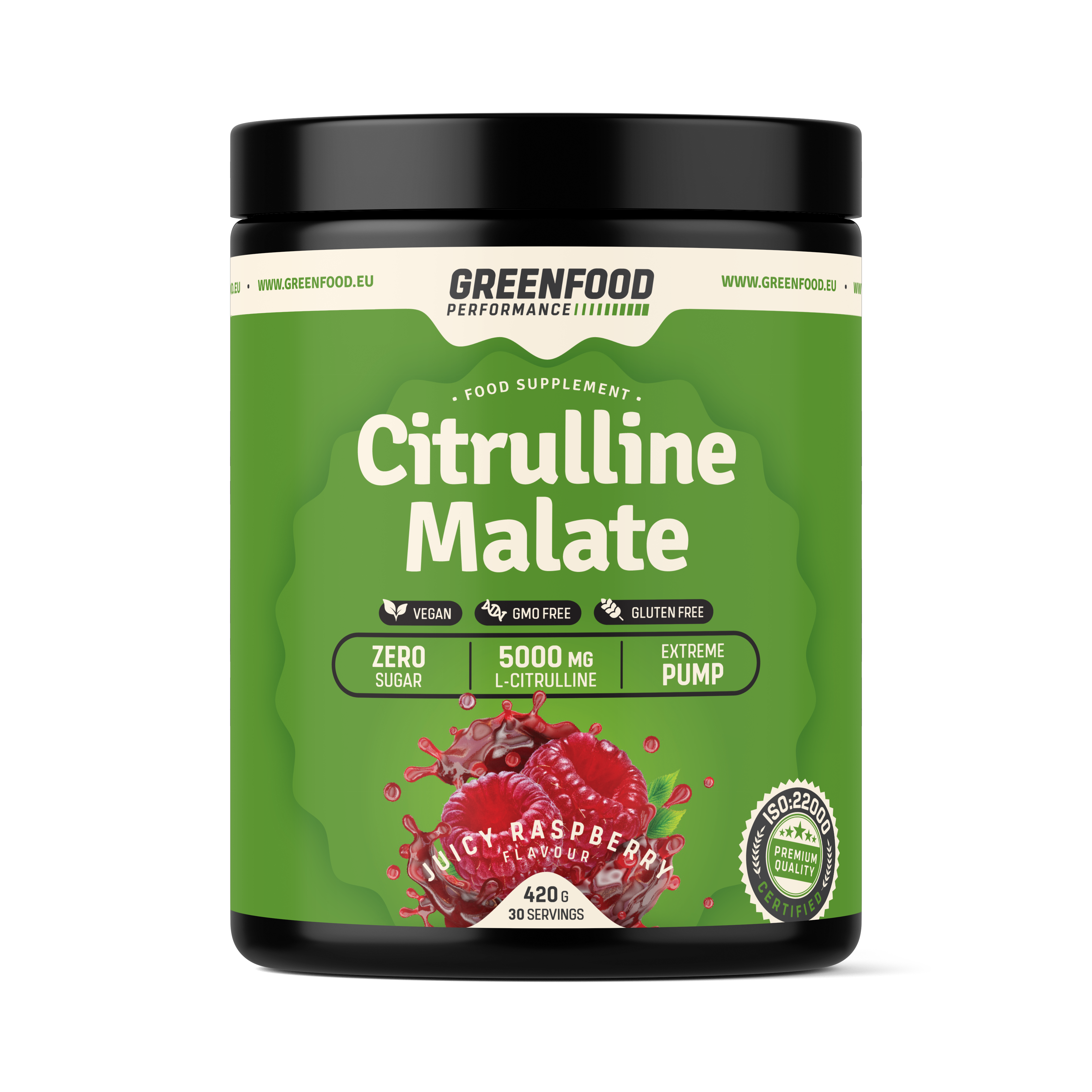 GreenFood Nutrition Performance Citrulline Malate 420g