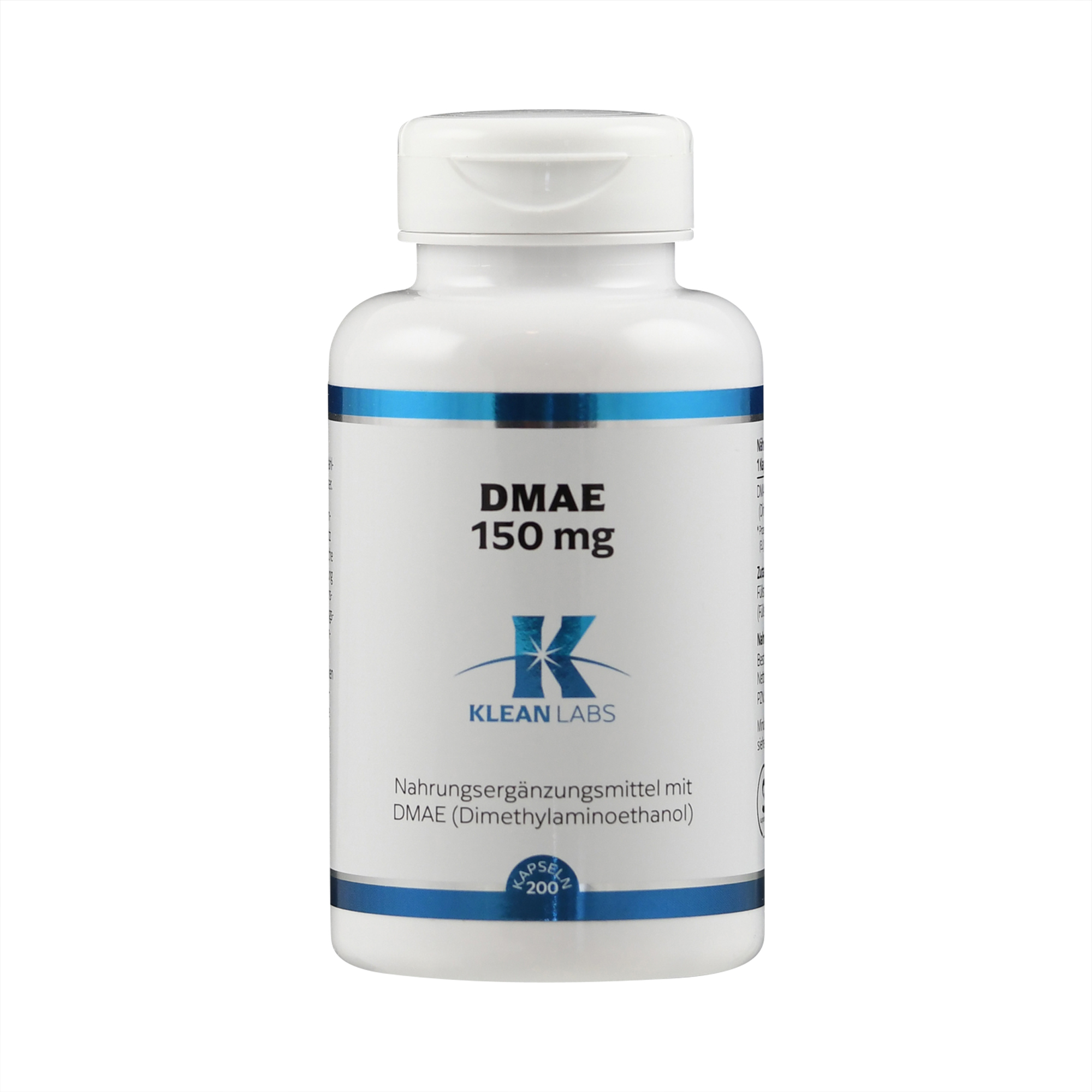 DMAE 150 mg Klean Labs Kapseln