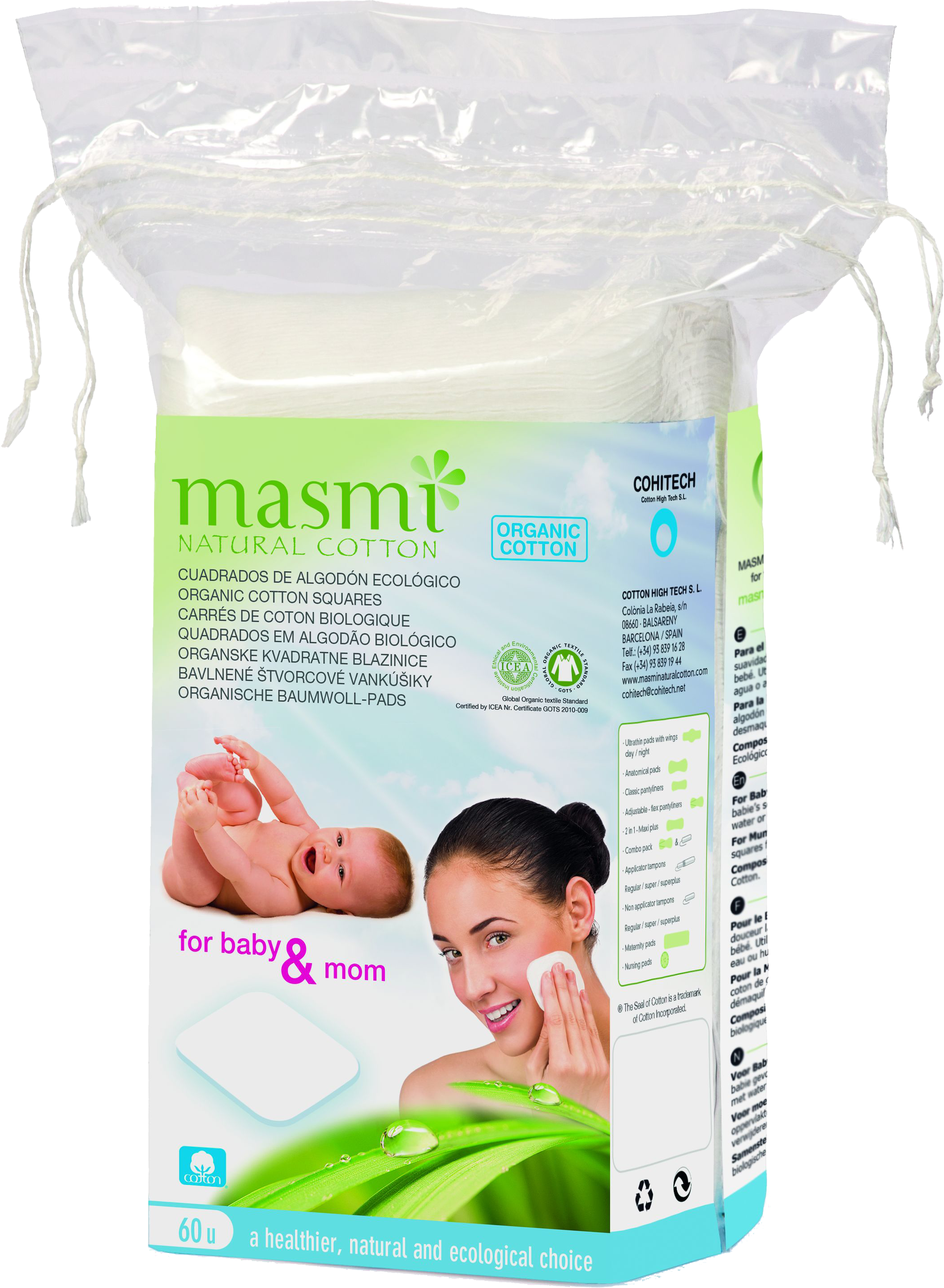 Masmi Organic Care - Bio Reinigungspads