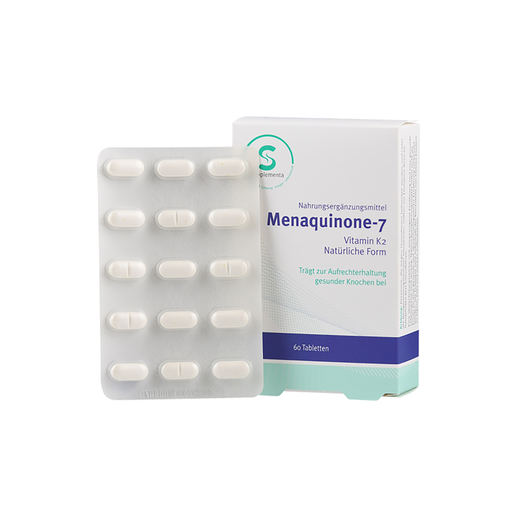 Supplementa Menaquinone-7 Vitamin K2 45 mcg Tabletten