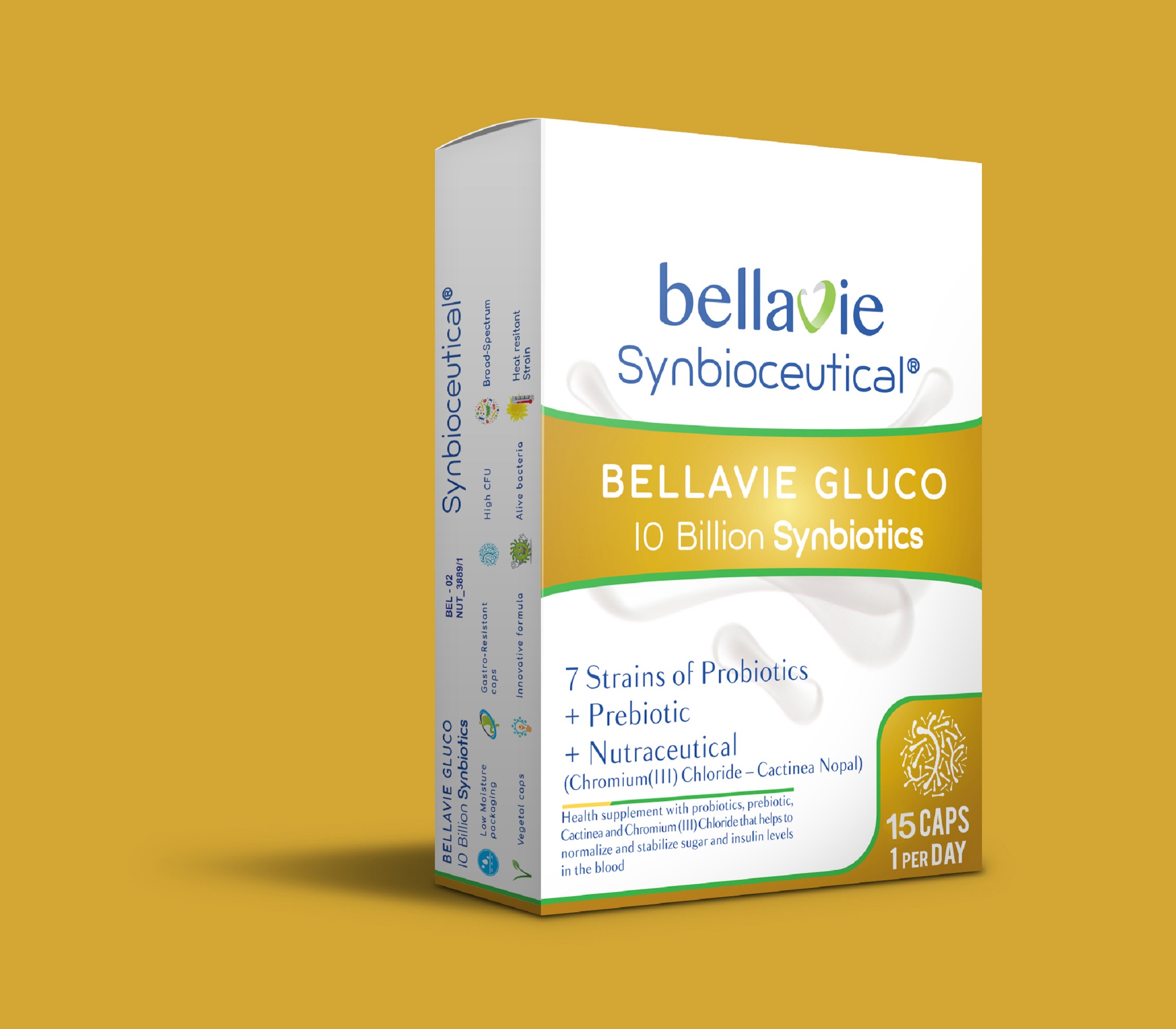BellaVie Synbiotikum Gluco Kapseln