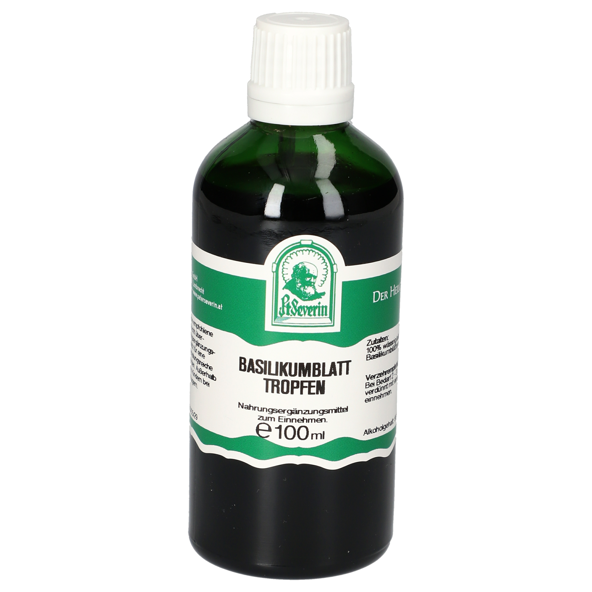 Basilikumblatt Tropfen 100 ml