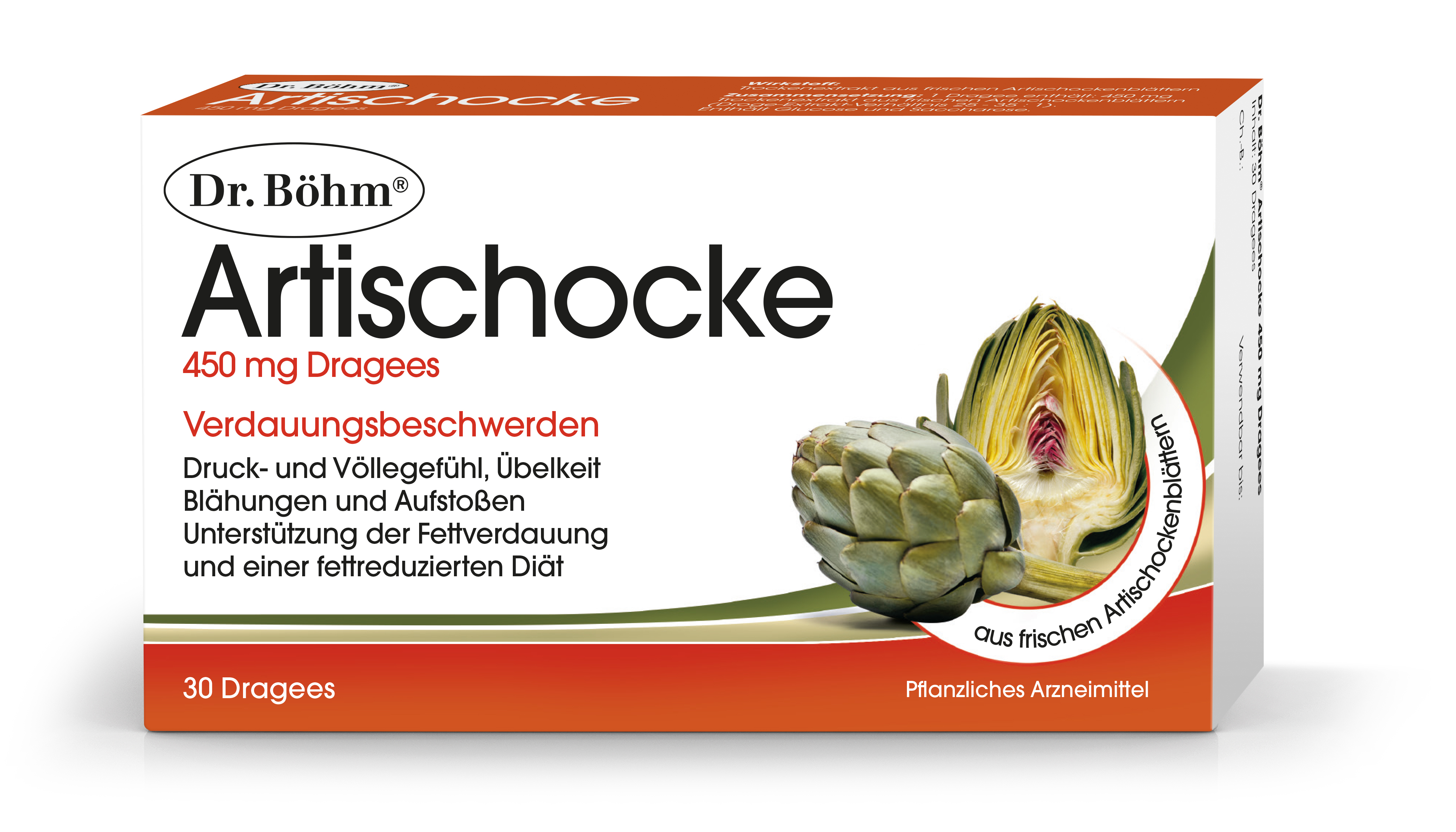 Dr. Böhm Artischocke 450 mg - Dragees