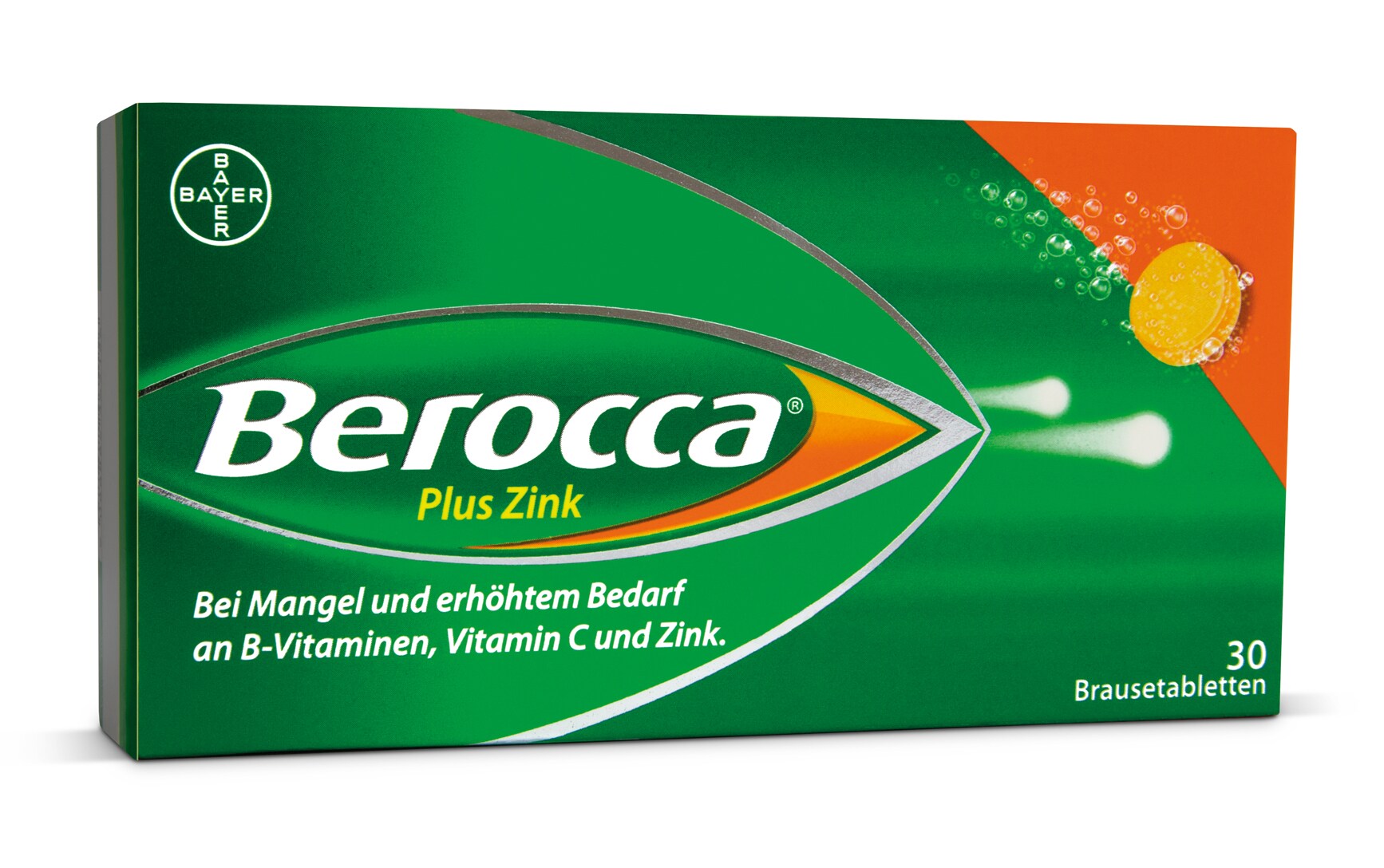 Berocca® plus Zink – Brausetabletten