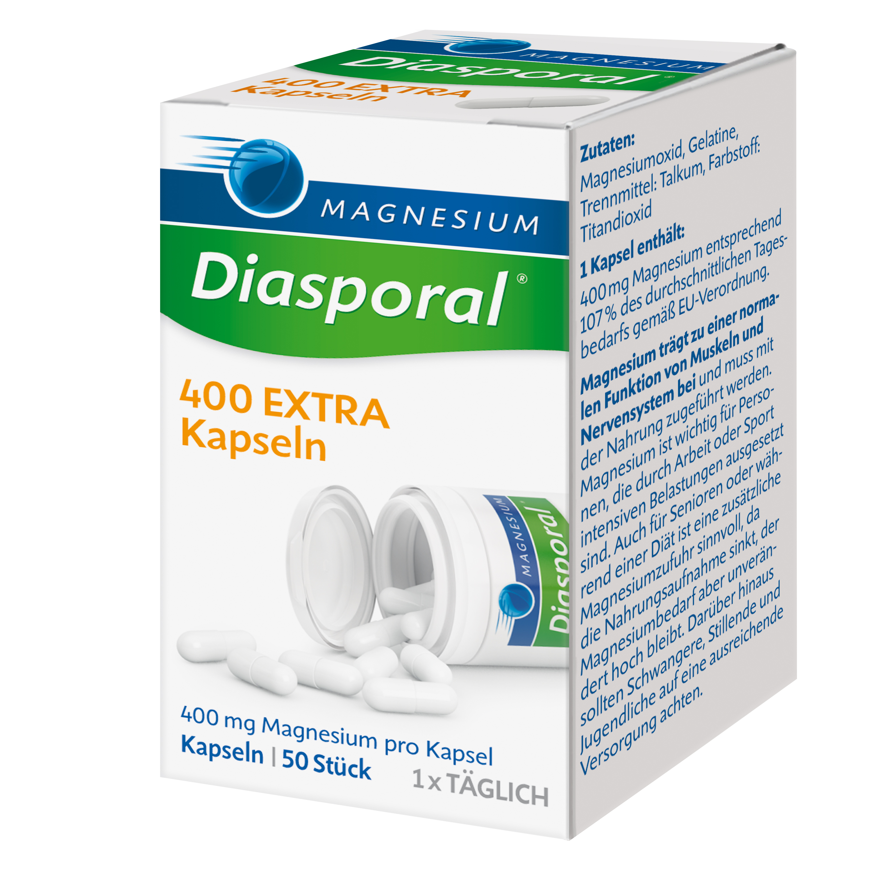 Magnesium-Diasporal® 400 EXTRA Kapseln
