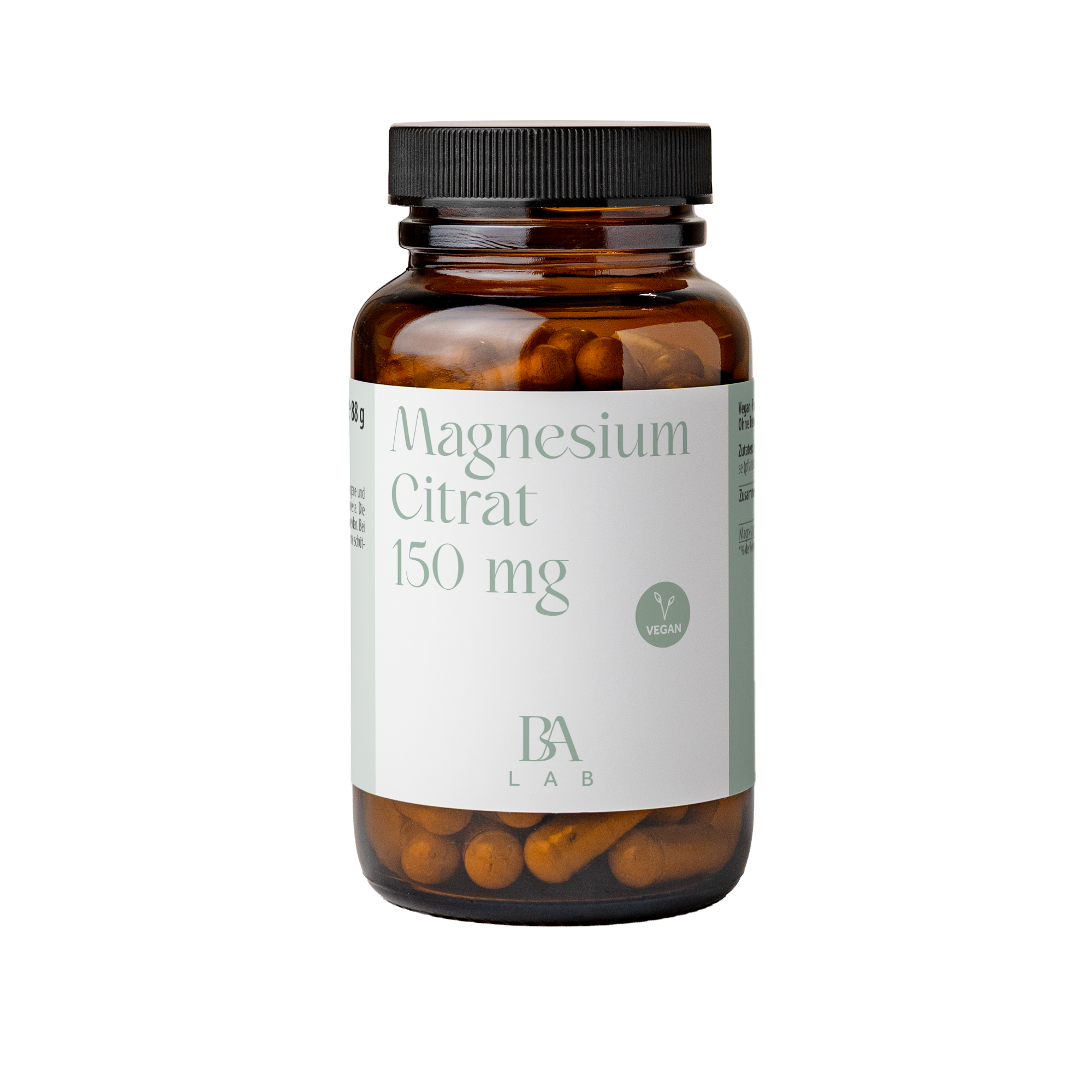 Bioflora Lab Magnesiumcitrat 150 mg Kapseln 90  Stück