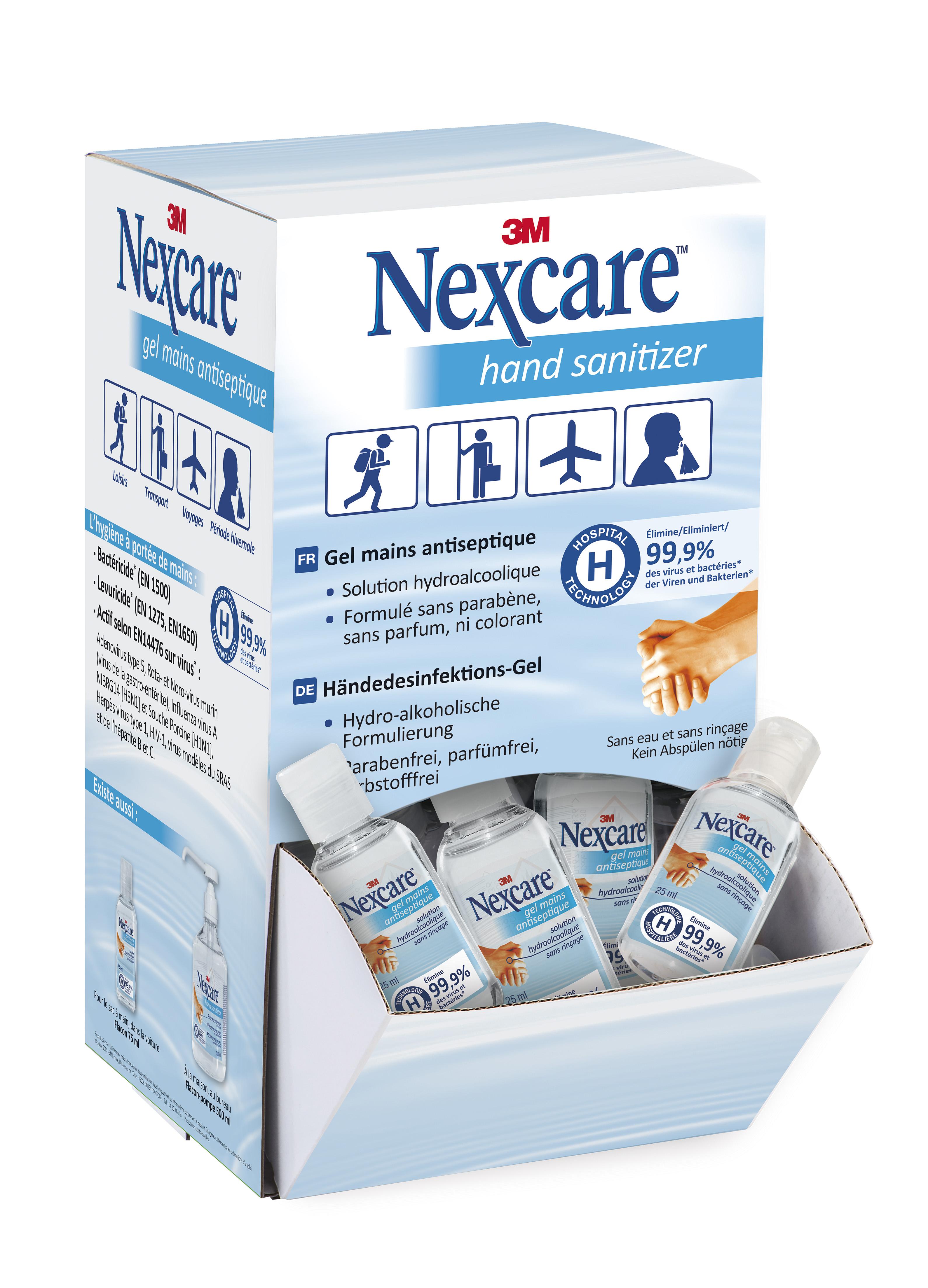 Nexcare™ Hände Desinfektions-Gel, 25 ml