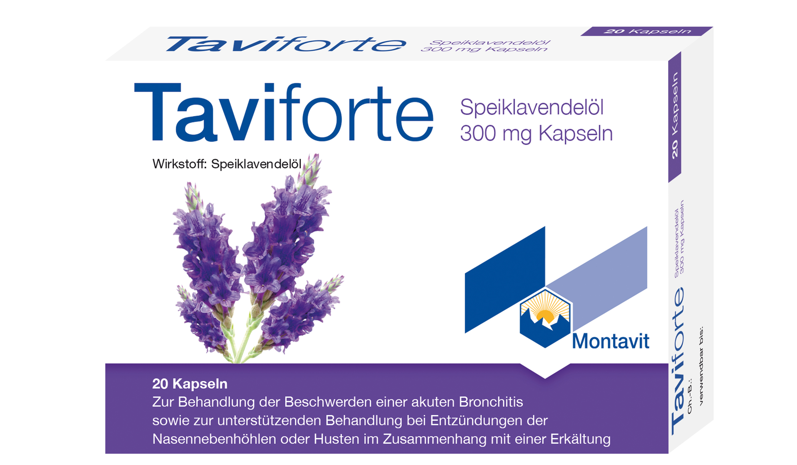 Taviforte Speiklavendelöl 300 mg - Kapseln