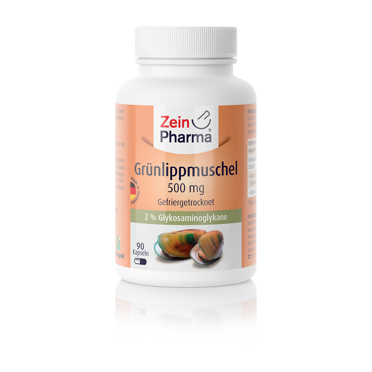 Zeinpharma Grünlippmuschel GAG Kapseln