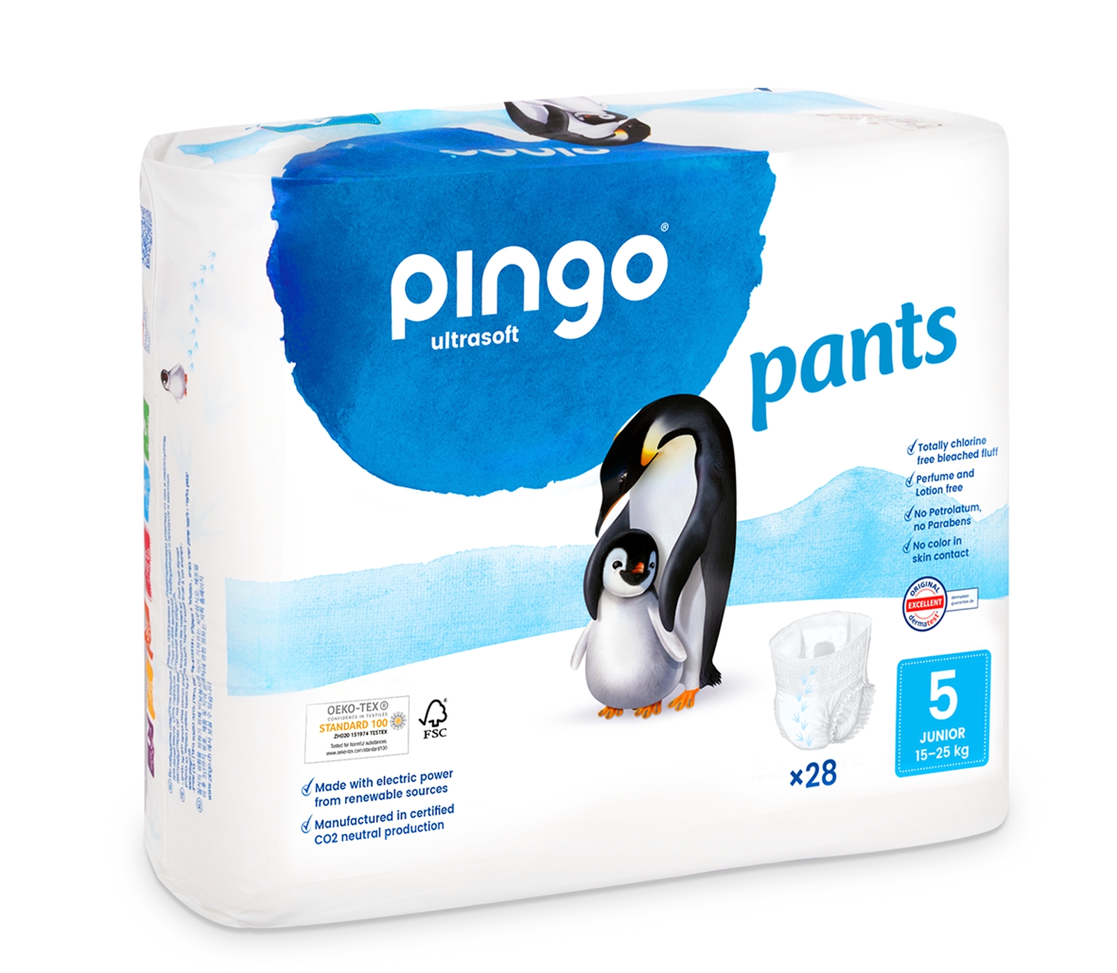 Bio Pants Junior 12-25kg Pinguin – Pingo Swiss