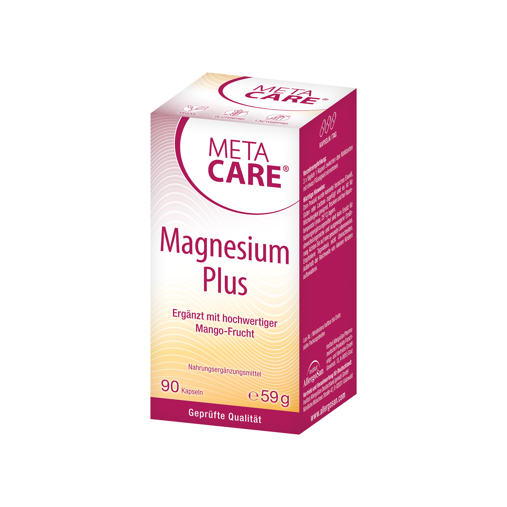META-CARE® Magnesium Plus, 90 Kapseln