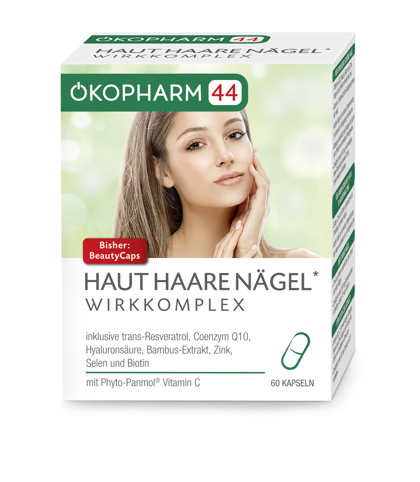 Ökopharm44® Haut Haare Nägel Wirkkomplex Kapseln 60ST