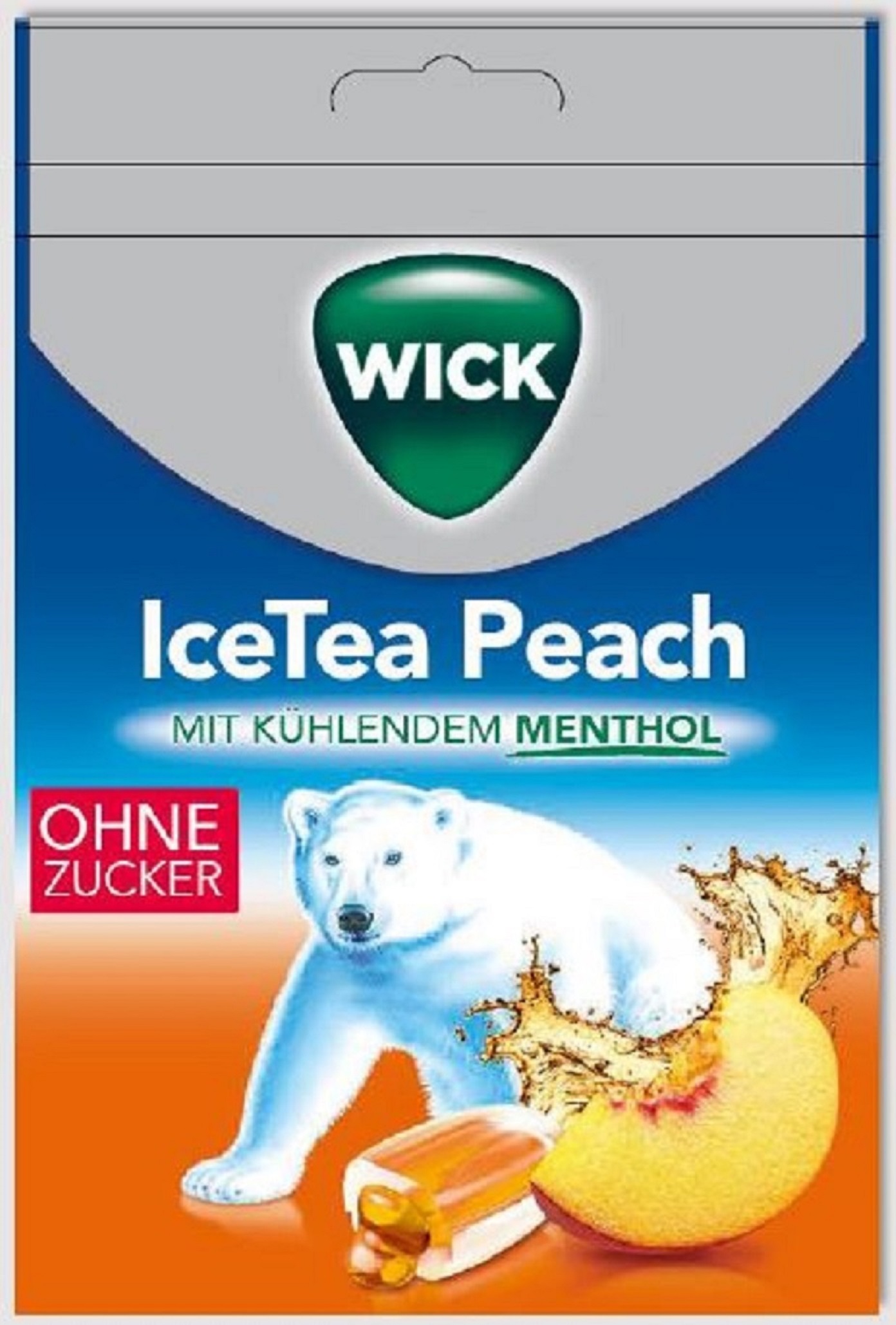 WICK IceTea Peach Btl. zfr. 72g