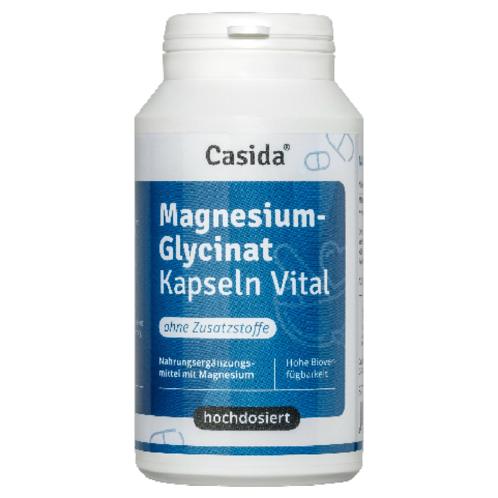 Casida Magnesiumglycinat Kapseln Vital