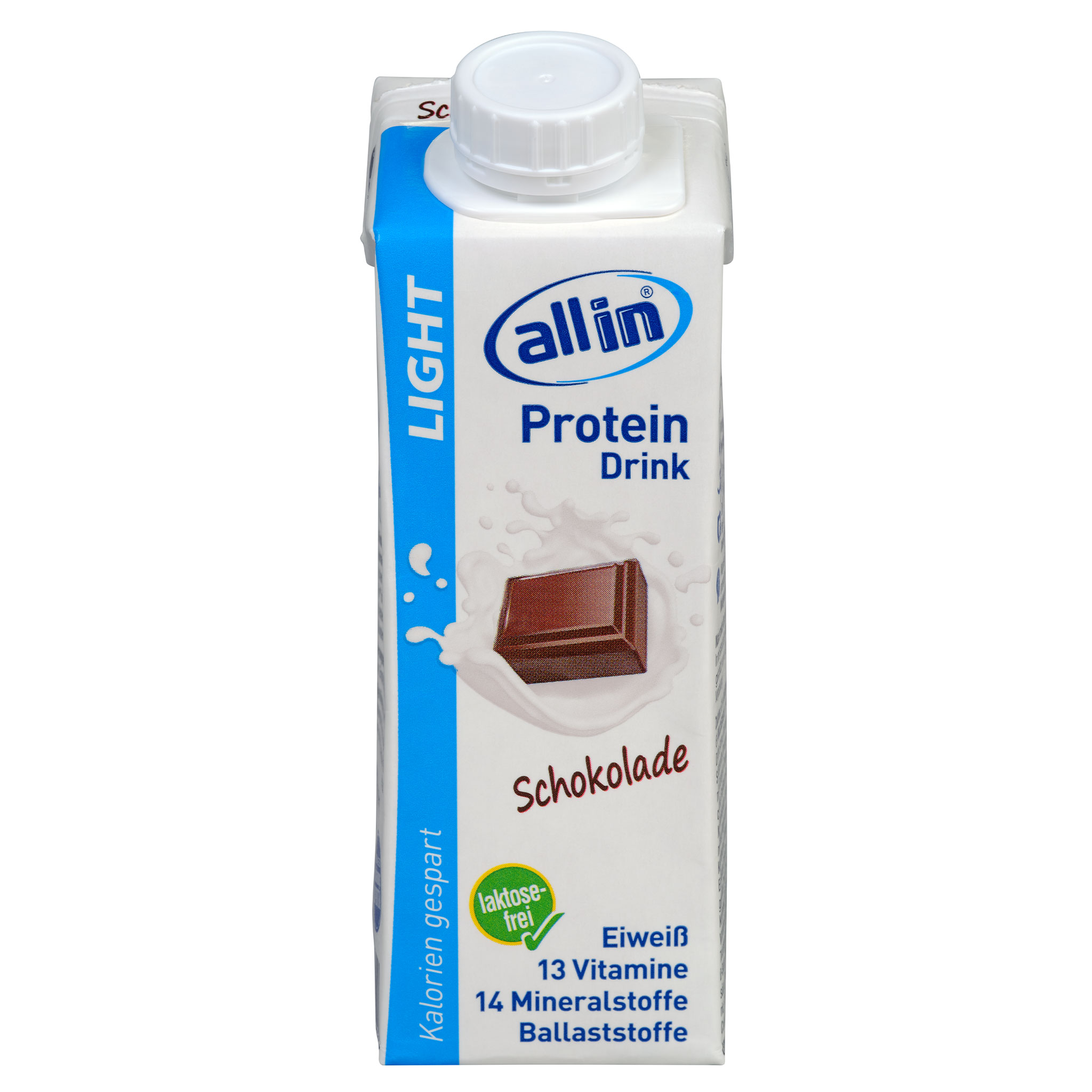 all in® LIGHT Schokolade (14 x 250 ml)