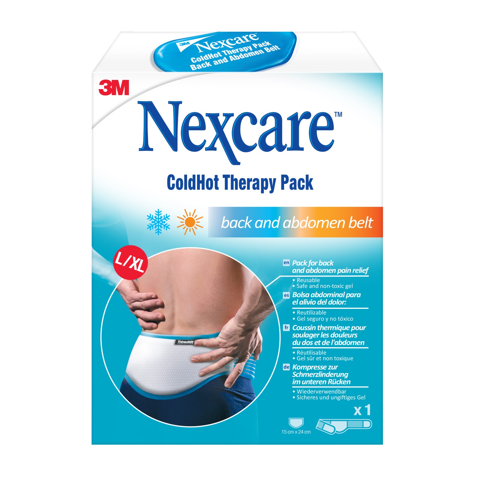 Nexcare™ ColdHot Therapy Belt L/XL, 1/Packung