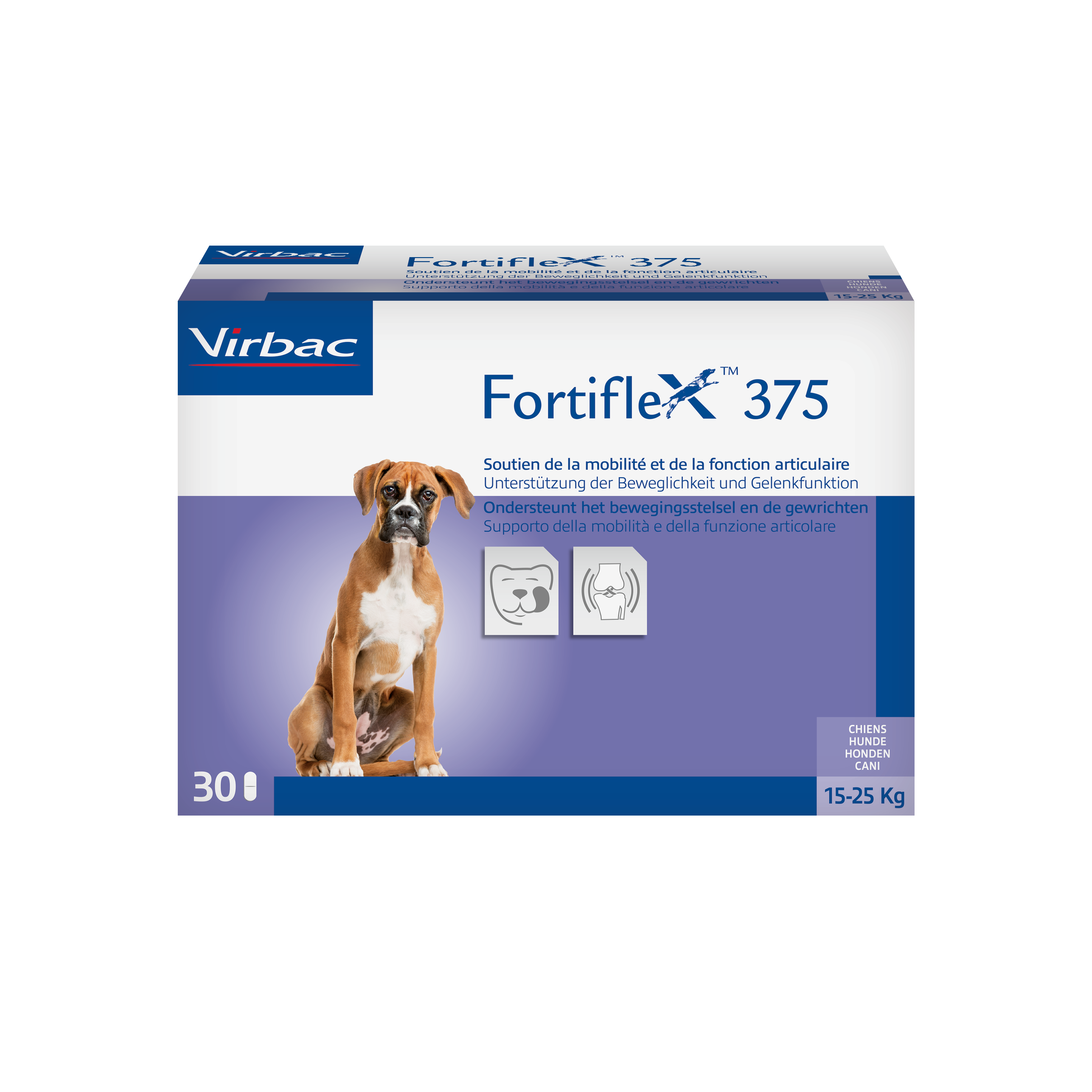 Fortiflex 375mg - Ergänzungsfuttermittel für Hunde
