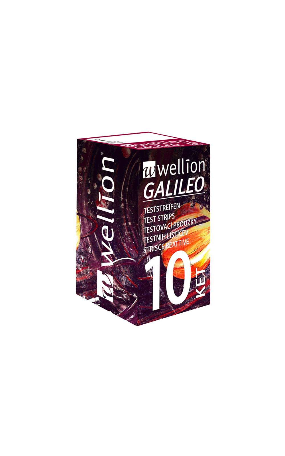 WELL10-10KET Wellion GALILEO Keton-Teststreifen