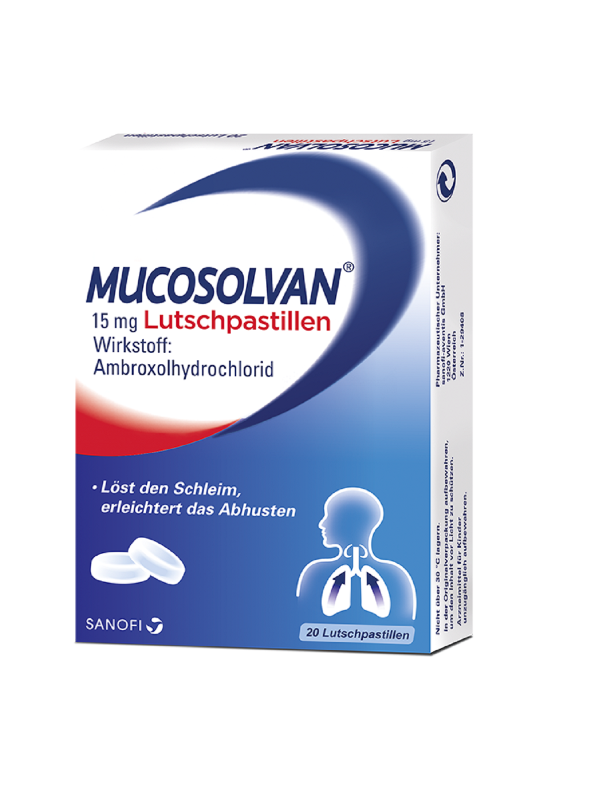 Mucosolvan 15 mg - Lutschpastillen