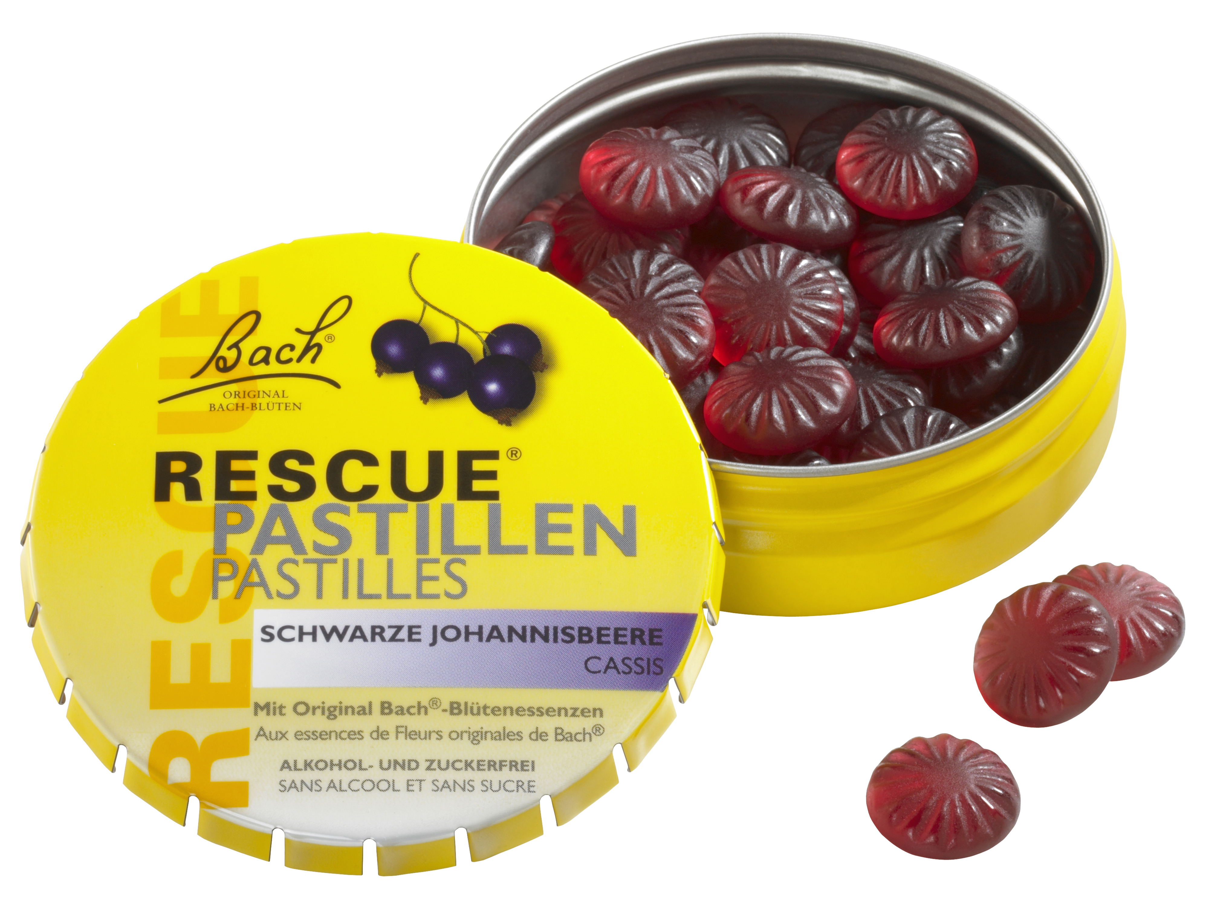 RESCUE® Pastillen Schwarze Johannisbeere