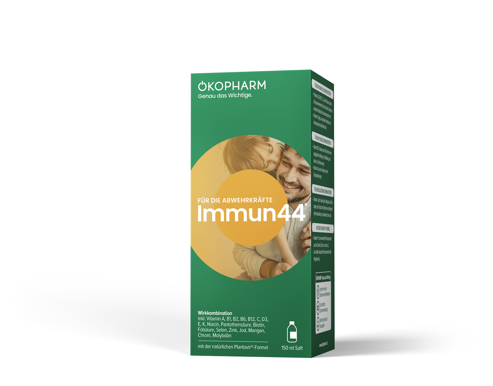 Ökopharm® Wirkkombination für die Abwehrkräfte Immun44® Saft 150 mL