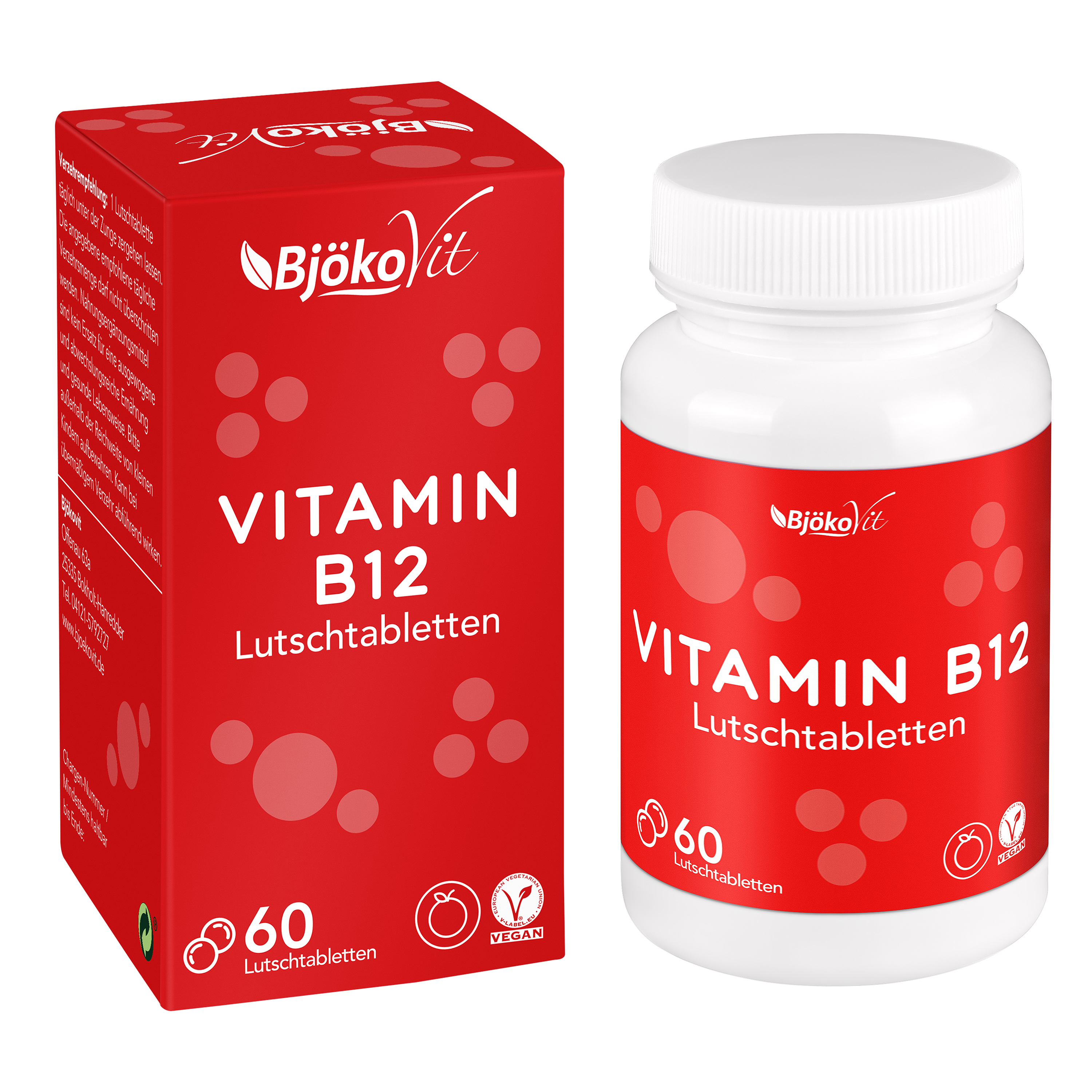 BjökoVit Vitamin B12 Lutschtabletten 500mcg vegan