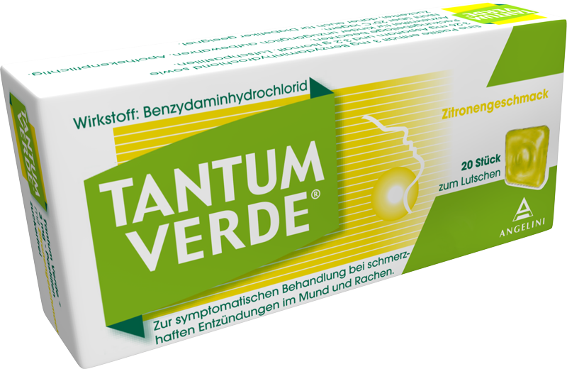 Tantum Verde 3 mg - Pastillen mit Zitronengeschmack