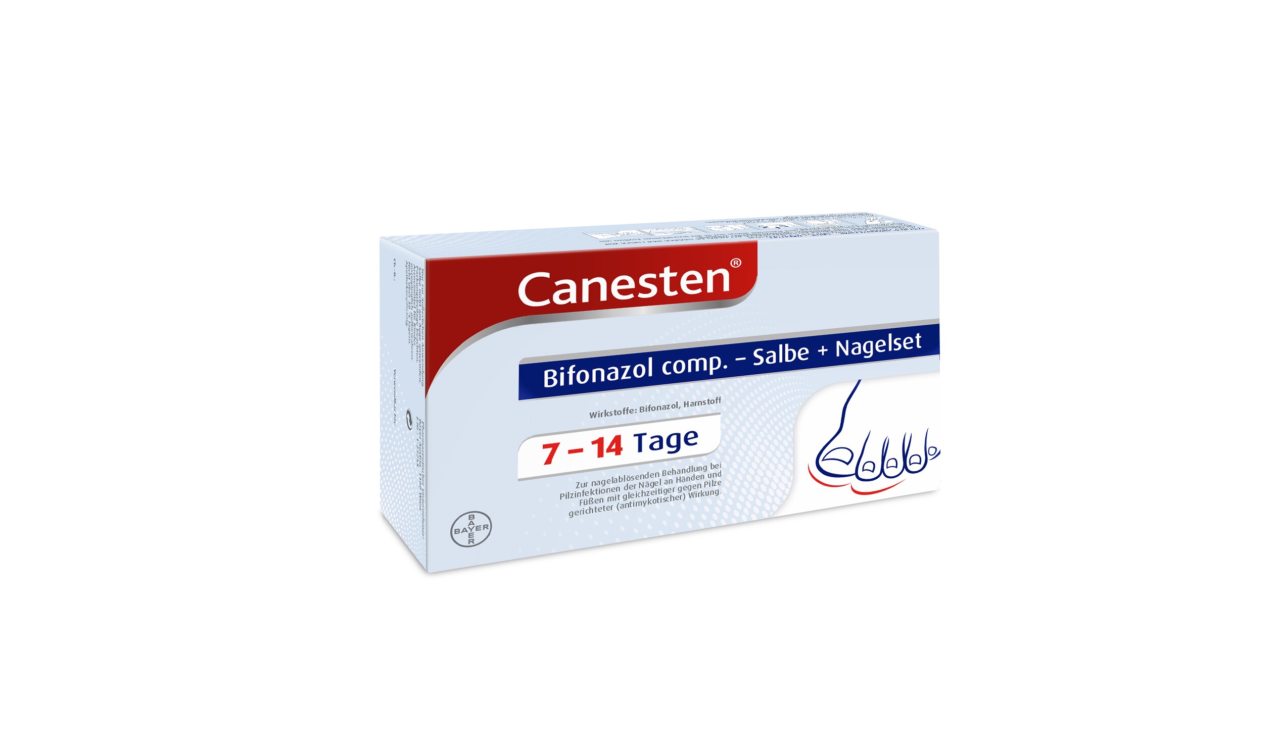Canesten® Bifonazol comp. – Salbe + Nagelset