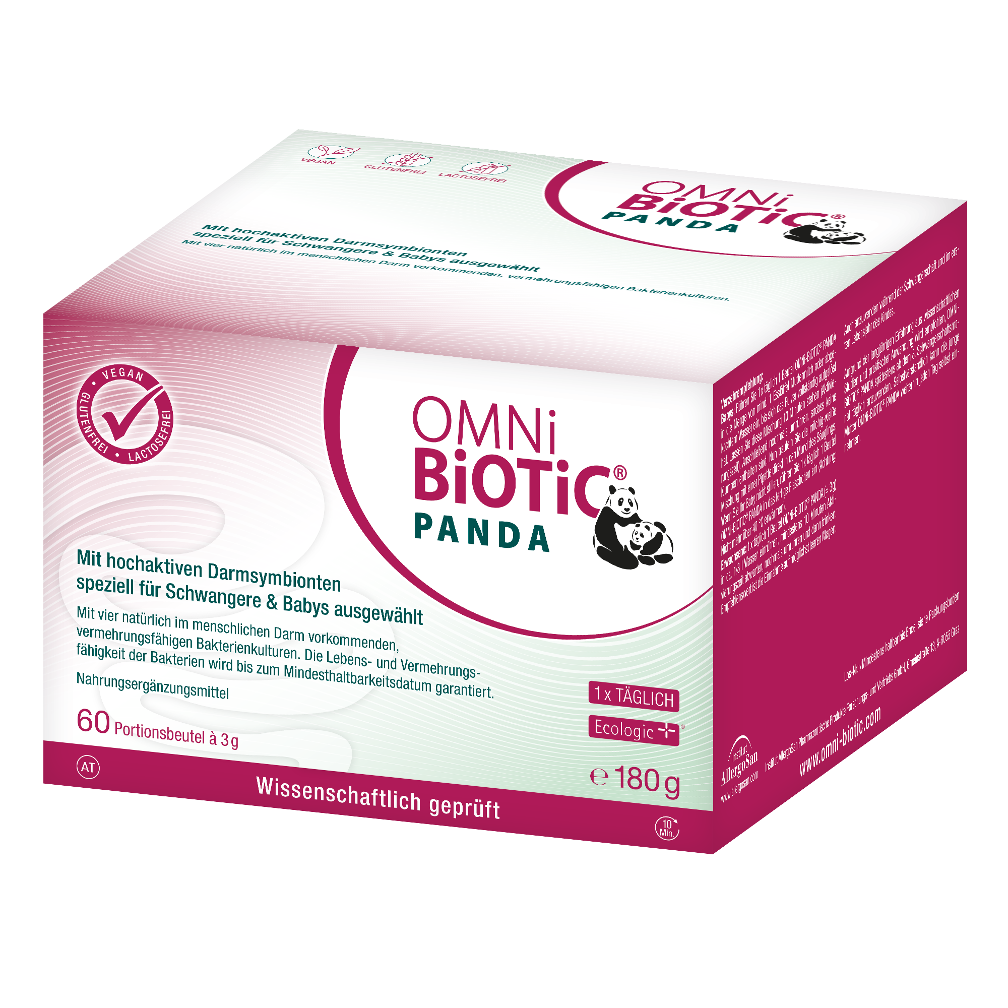 OMNi-BiOTiC® PANDA, 60 Sachets a 3g