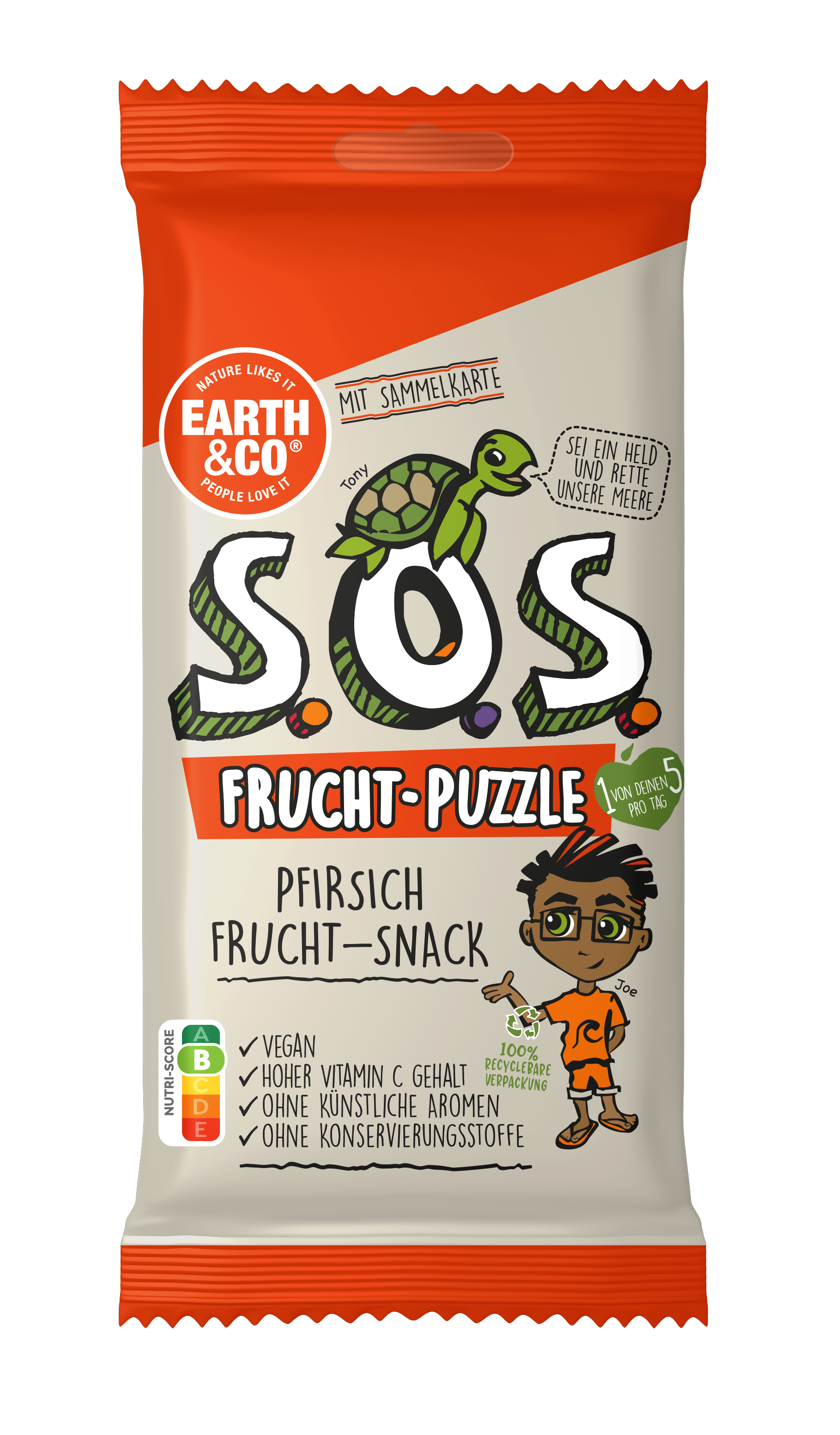 S.O.S. Frucht-Puzzle Pfirsich