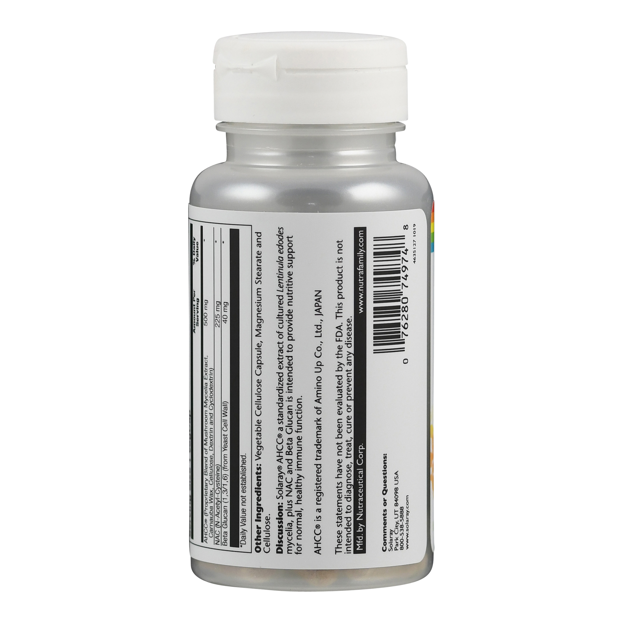 Supplementa AHCC Plus NAC & BetaGlucan Deine Apotheke