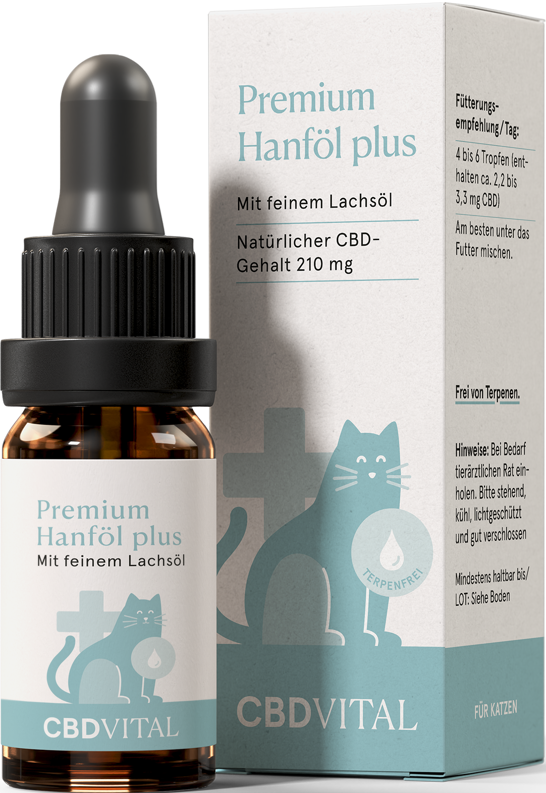 CBD Vital Hanföl Für Katzen (10 ml)