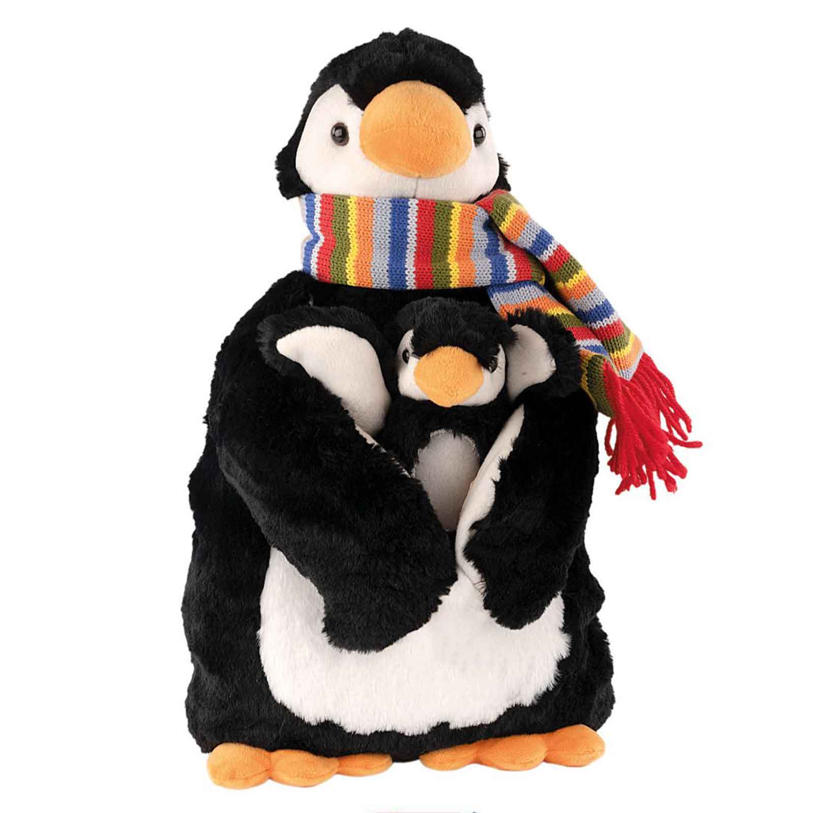 Kuschelfamilie Wärmflasche Pinguin James &amp; Baby Jamie (0 l)
