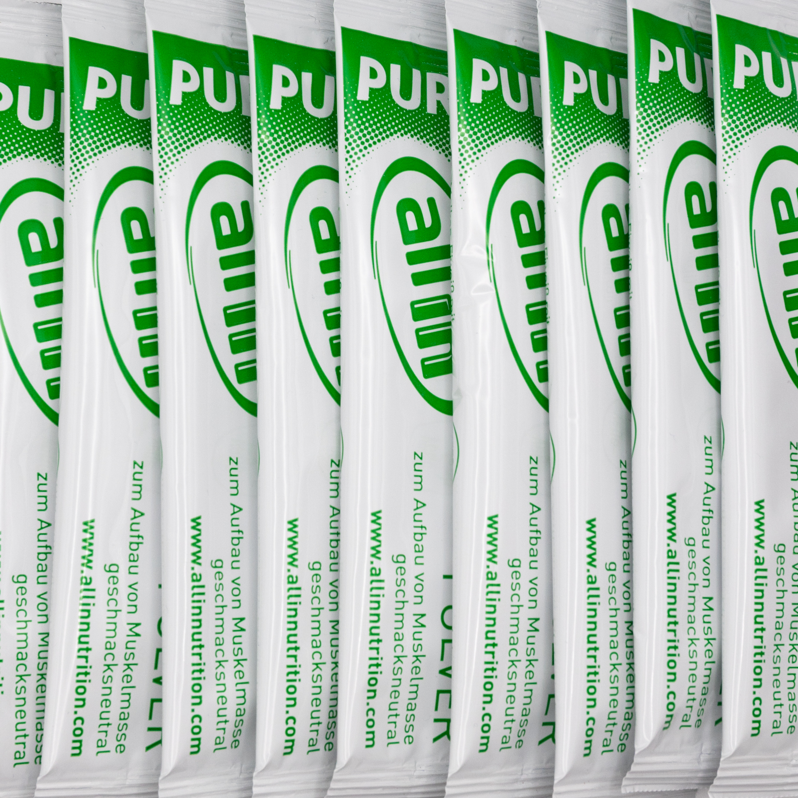 all in® PURE WHEY Protein Pulver STICKS (100 x 5 g)