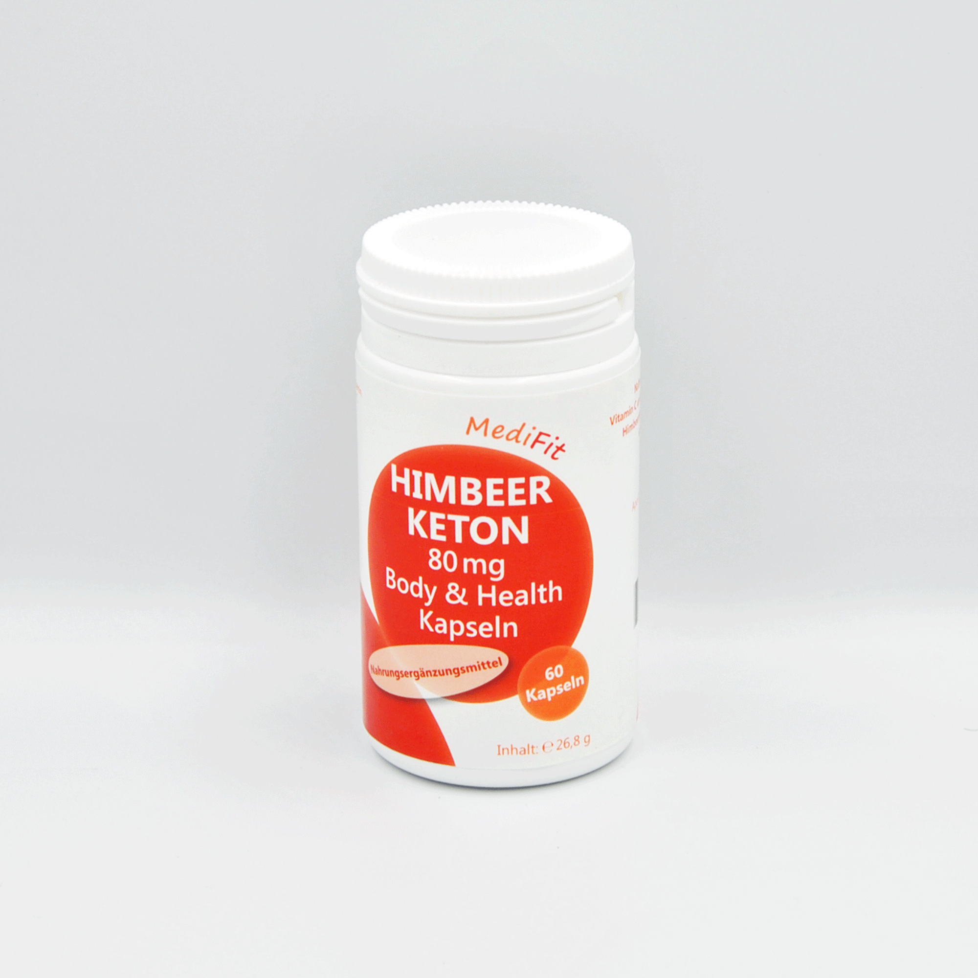 Himbeerketon 80 mg Body & Health Kapseln